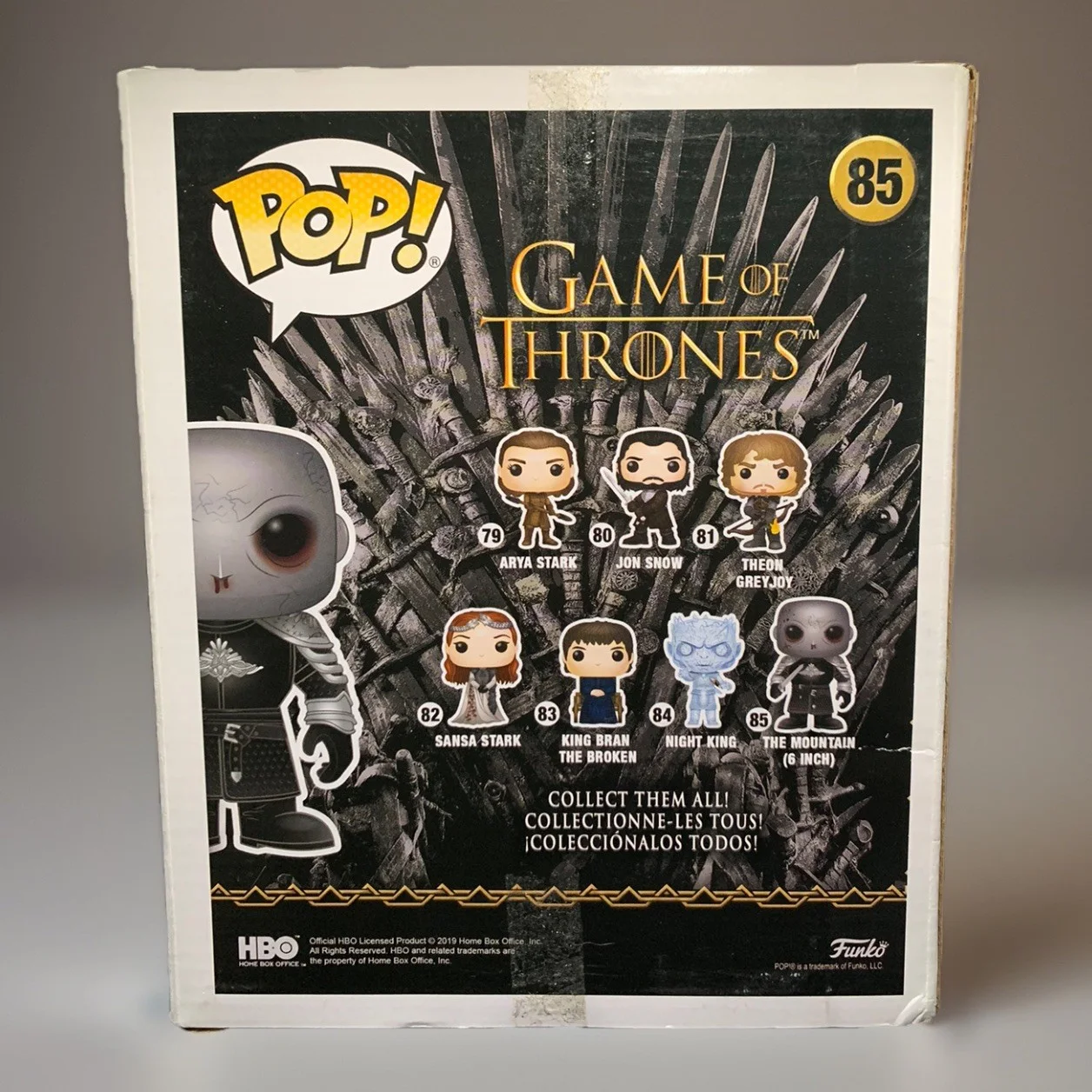 Hafthor Bjornsson — Hafthor Bjornsson Signed Autographed The Mountain Funko Pop Game of Thrones BAS., изображение 3