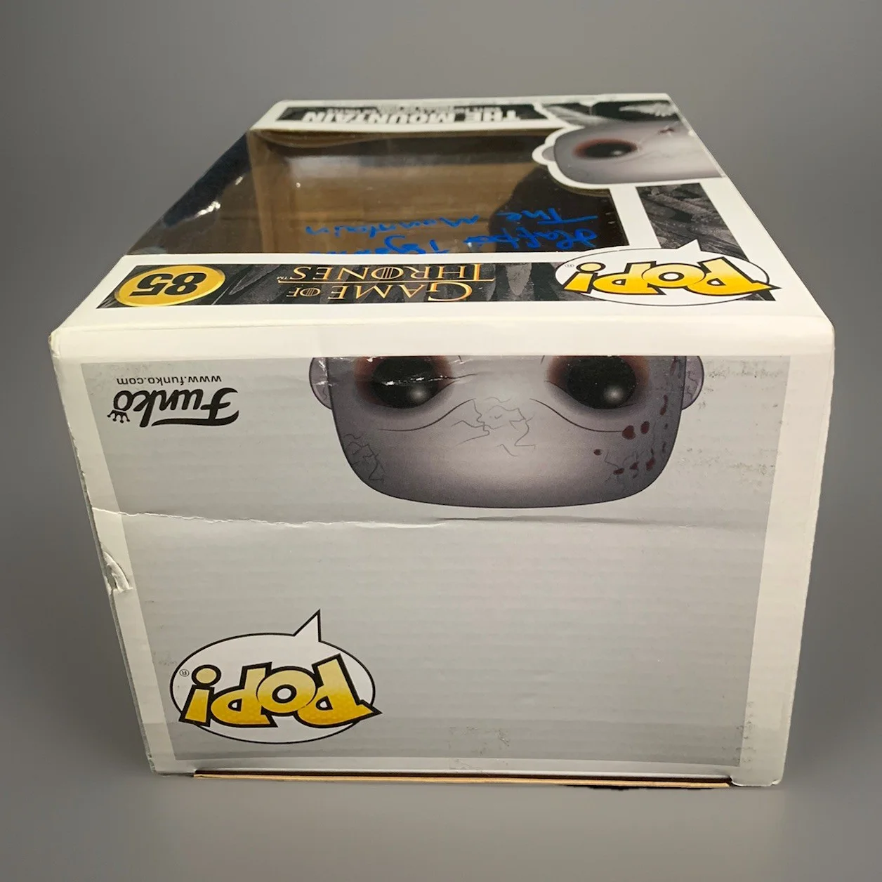 Hafthor Bjornsson — Hafthor Bjornsson Signed Autographed The Mountain Funko Pop Game of Thrones BAS., изображение 5