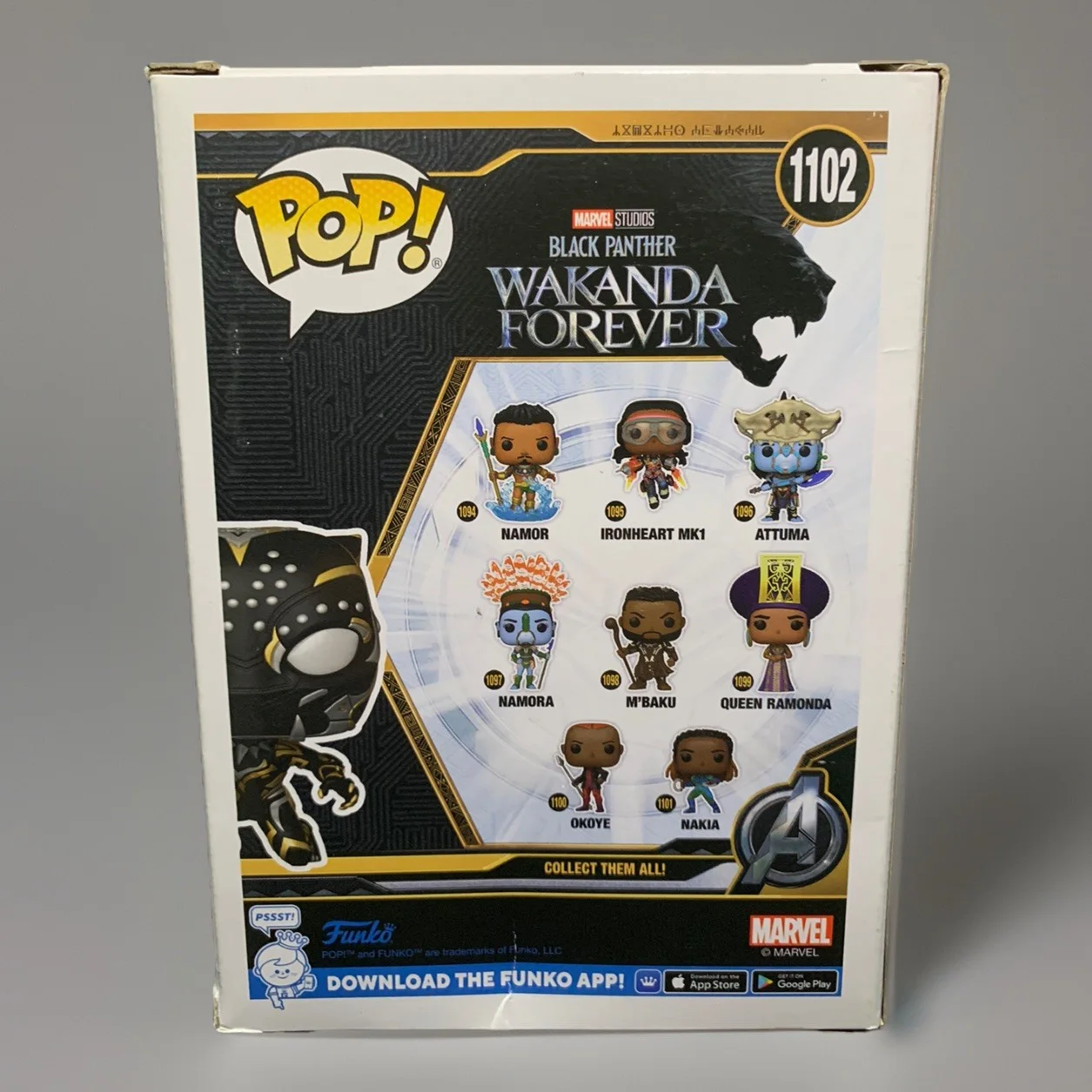 Dave Fennoy — Dave Fennoy Signed Autographed Black Panther Funko Pop Bobble-Head Figurine -BAS, изображение 3