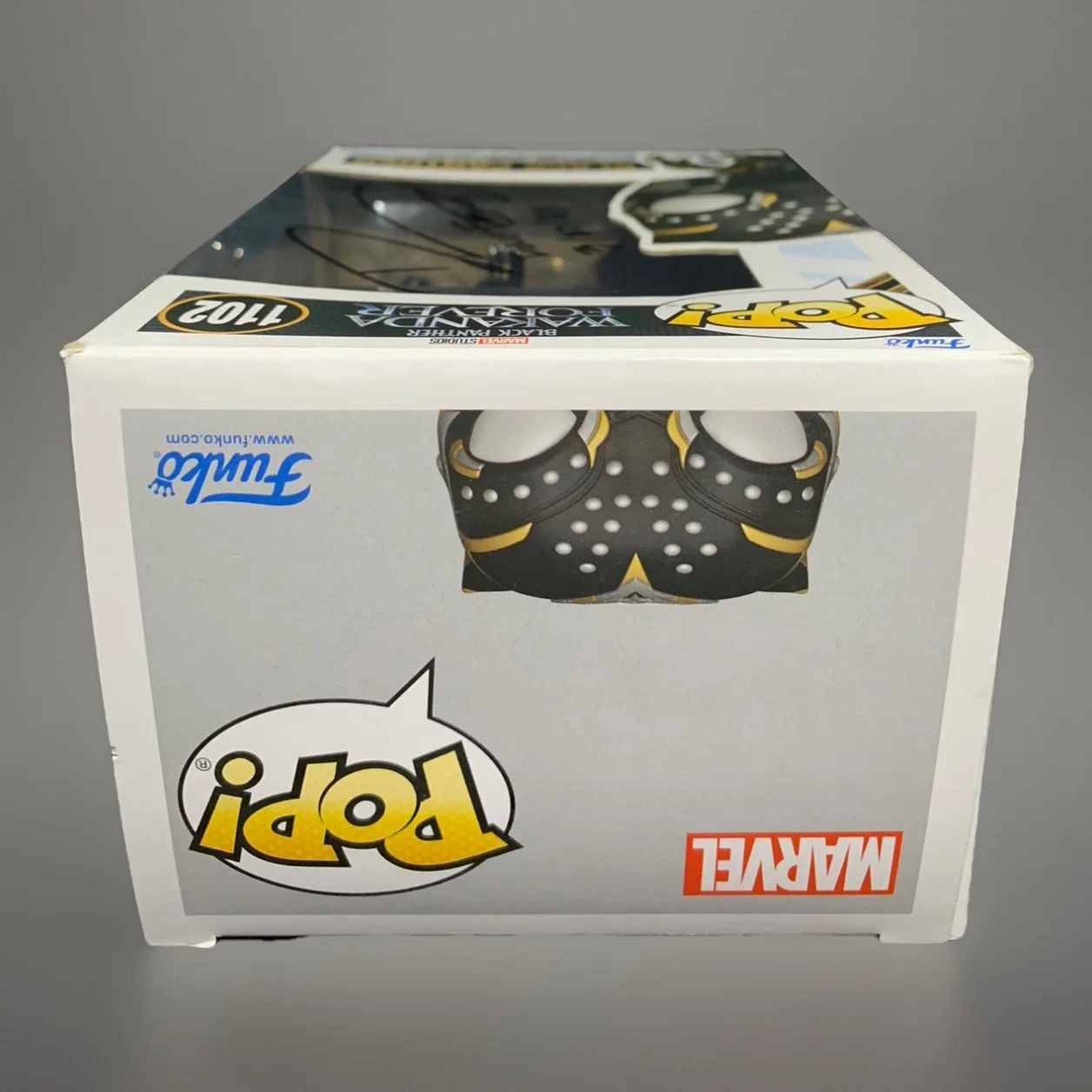 Dave Fennoy — Dave Fennoy Signed Autographed Black Panther Funko Pop Bobble-Head Figurine -BAS, изображение 5