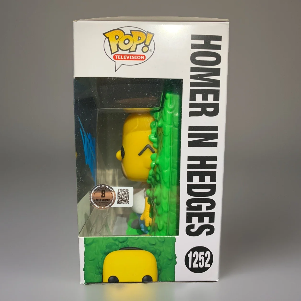Dan Castellaneta — Dan Castellaneta Signed Autographed Homer in Hedges Funko Pop! The Simpsons BAS, изображение 3
