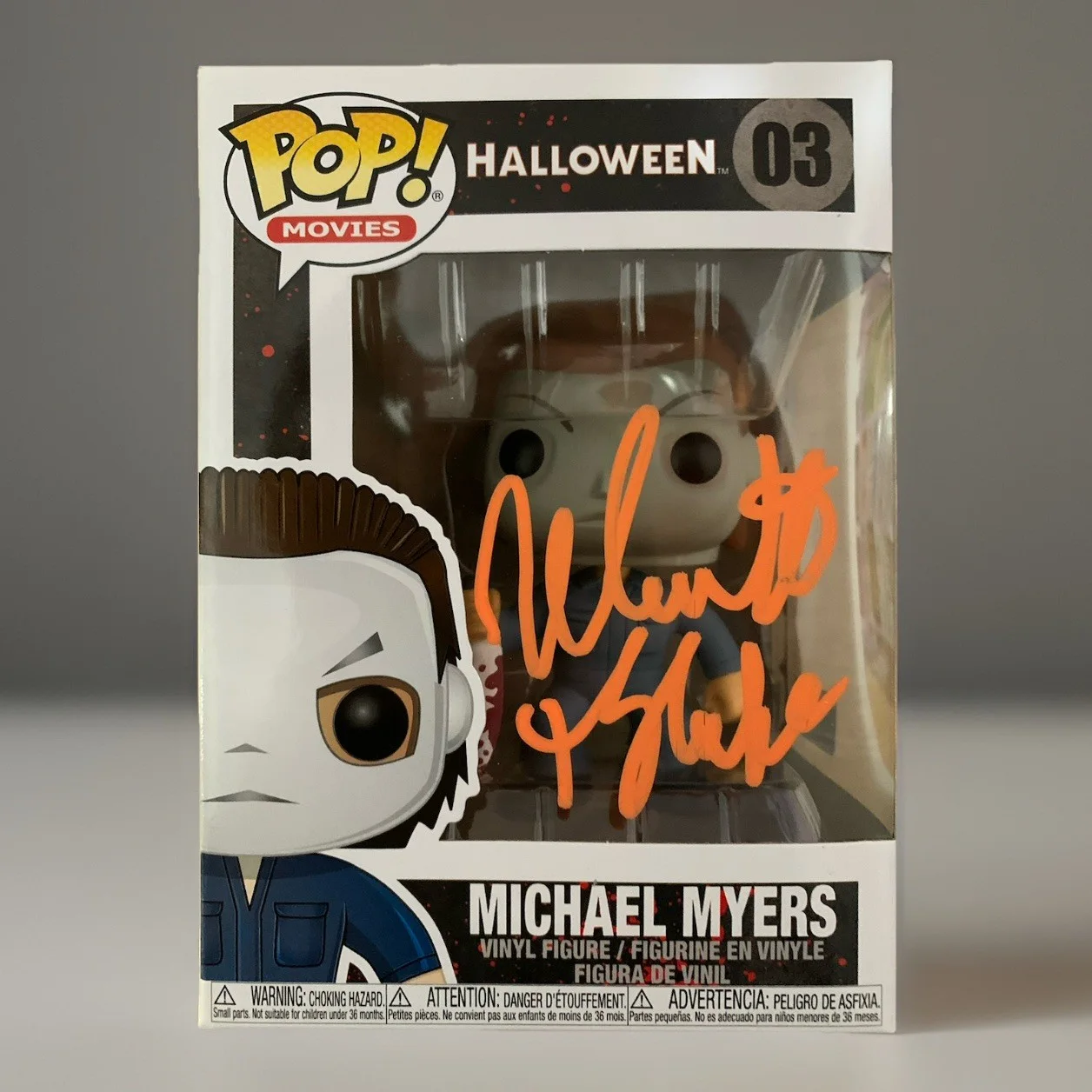 Nick Castle — Nick Castle Signed Autographed Michael Myers Funko Pop Halloween Vinyl Figure PA