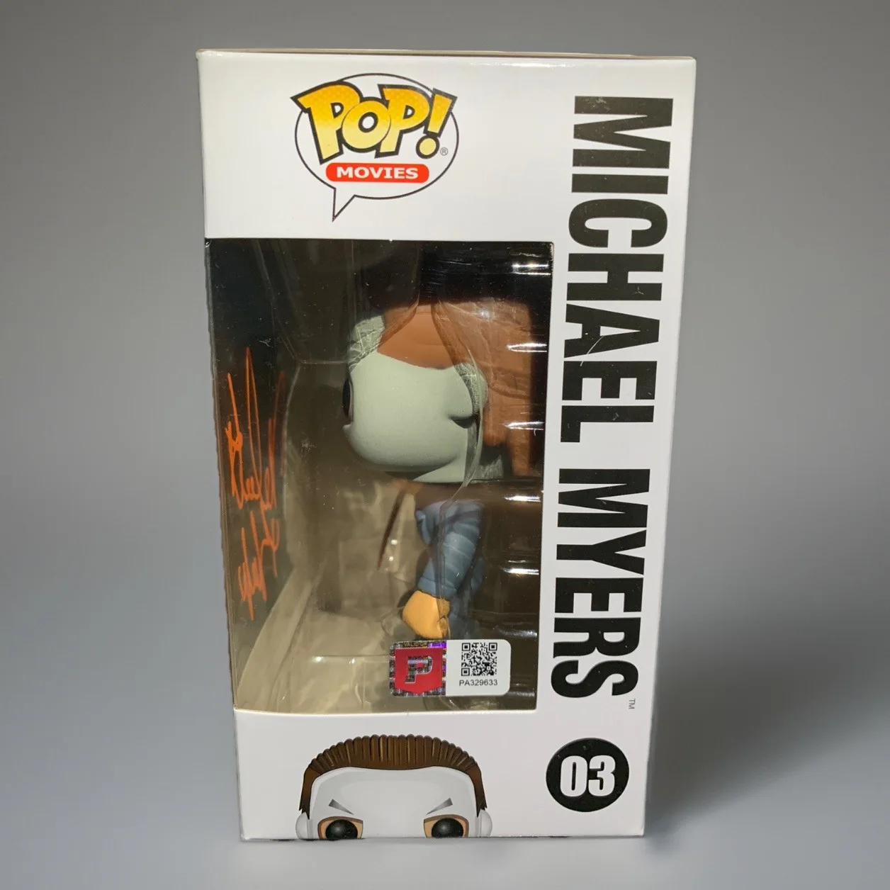 Nick Castle — Nick Castle Signed Autographed Michael Myers Funko Pop Halloween Figure with COA, изображение 2