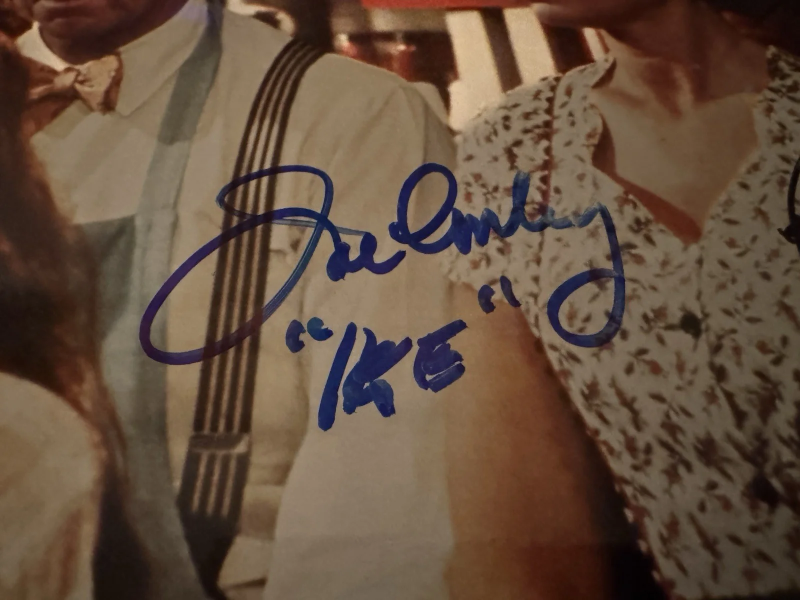 The Waltons Joe Conley Signed “Ike” & Ronnie Claire Edwards As Corabeth Photo, image 2