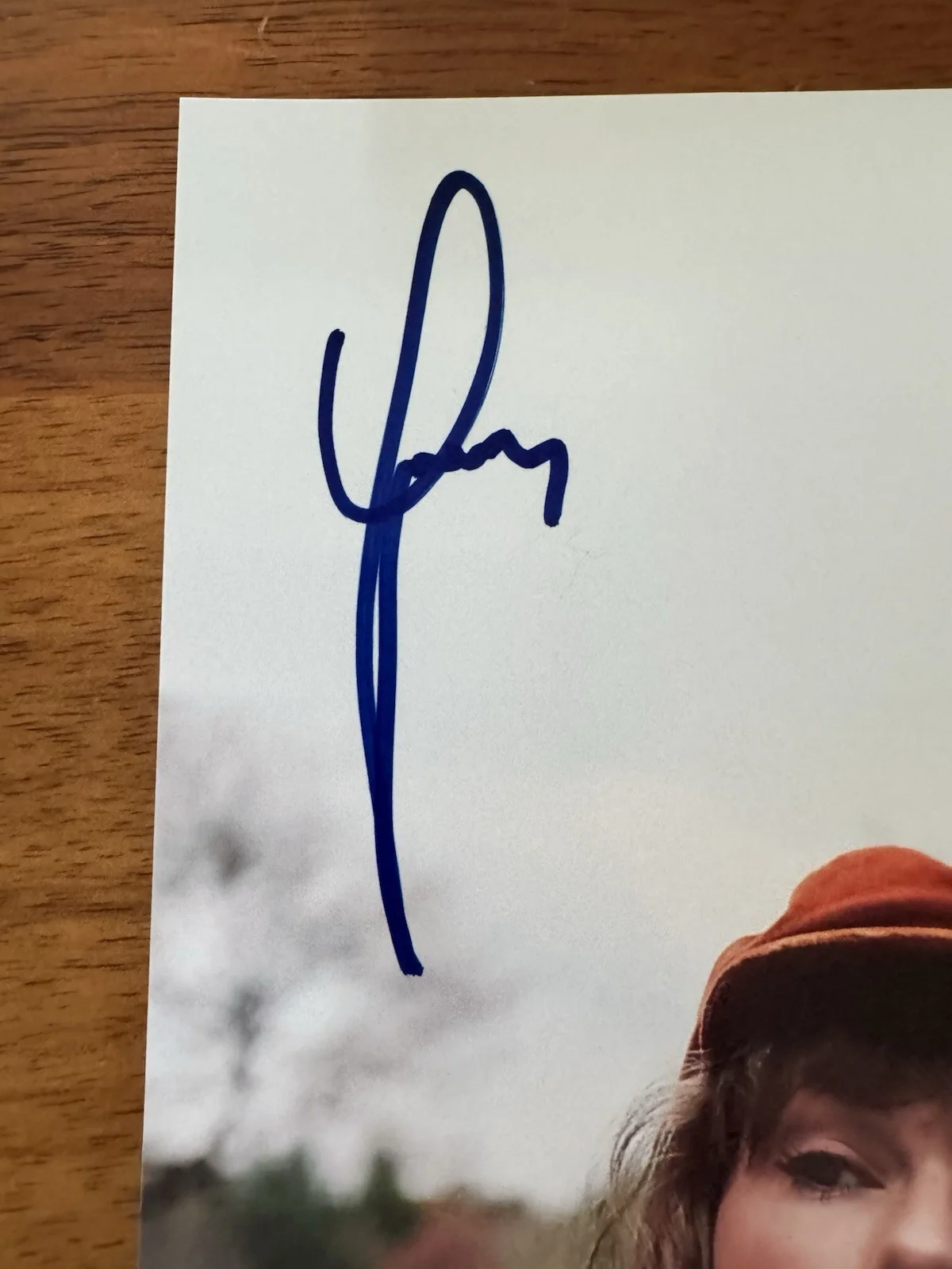 Taylor Swift Signed Autographed Photo PSA Authenticated PSA/DNA, image 2