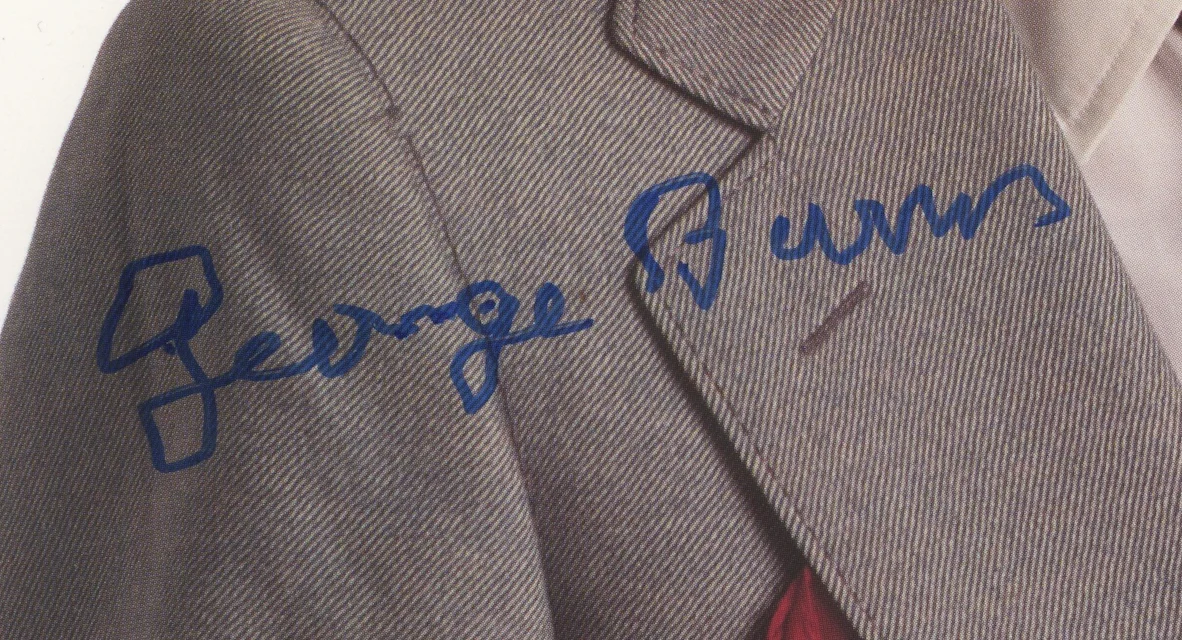 George Burns Sunshine Boys Autographed Signed 8x10 Photo Beckett BAS 30236, изображение 2