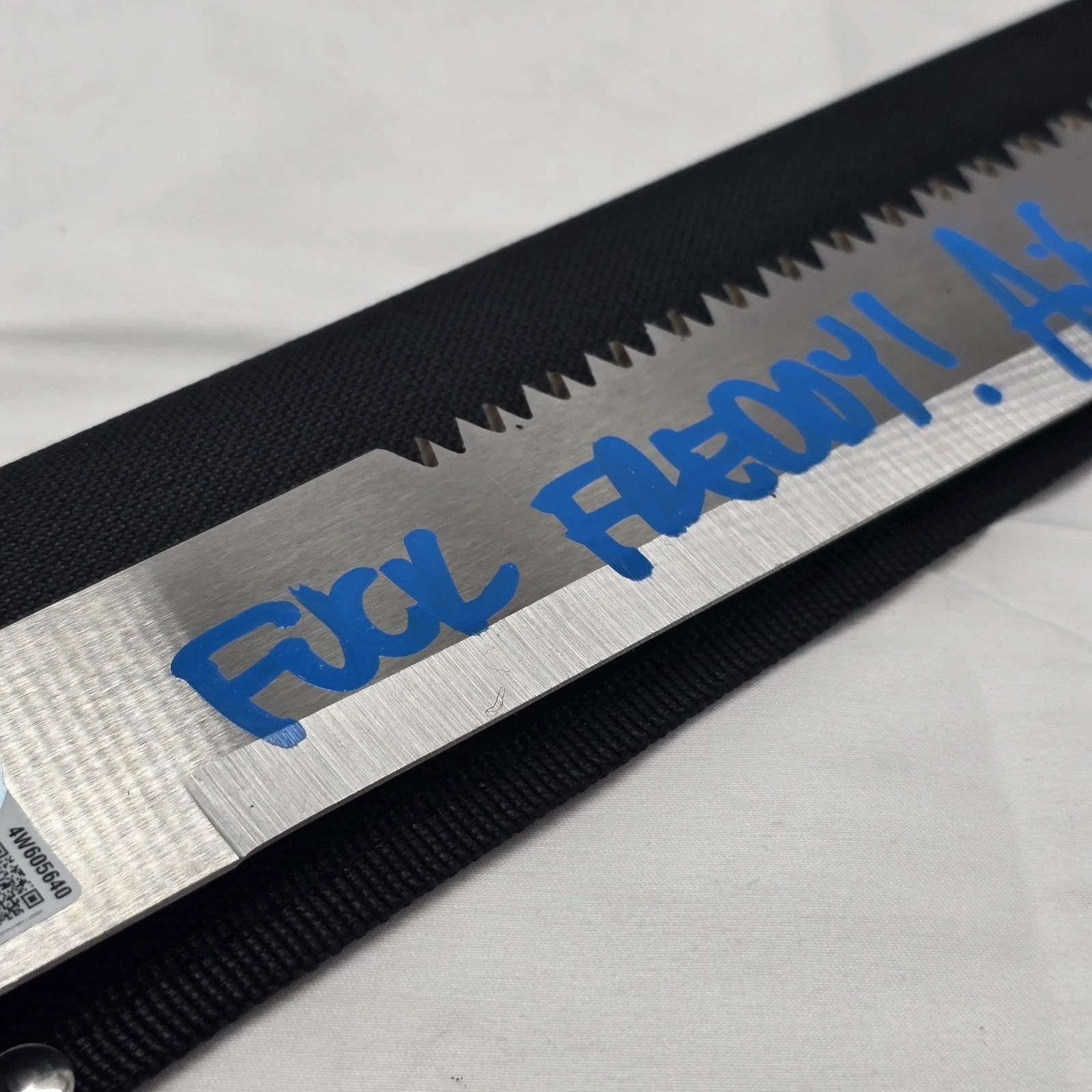 Ari Lehman — Ari Lehman Autographed Real Machete Beckett COA “F*** Freddy” Jason Inscription, изображение 2