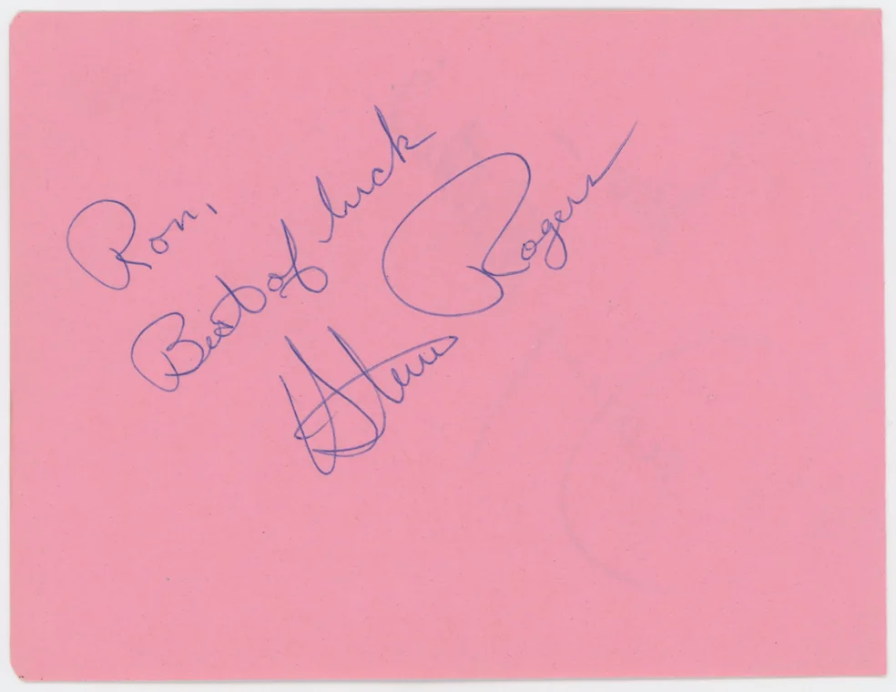 Jerry Mathis & Steve Rogers Autographed Signed Album Page AMCo COA 26927, изображение 2