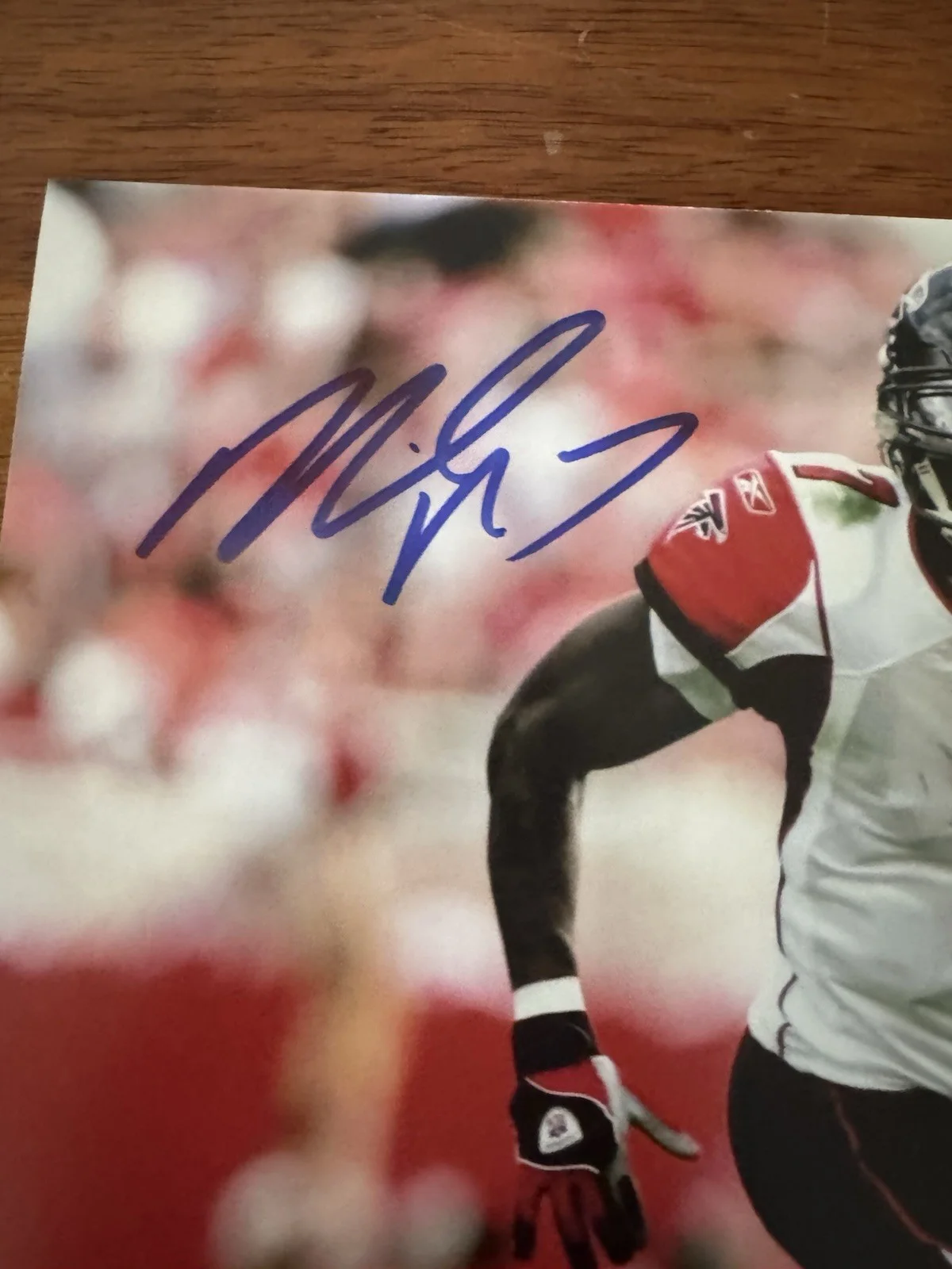 Michael Vick & Jaylen Waddle Signed Autographed PhotosBAS Authenticated Beckett, image 2