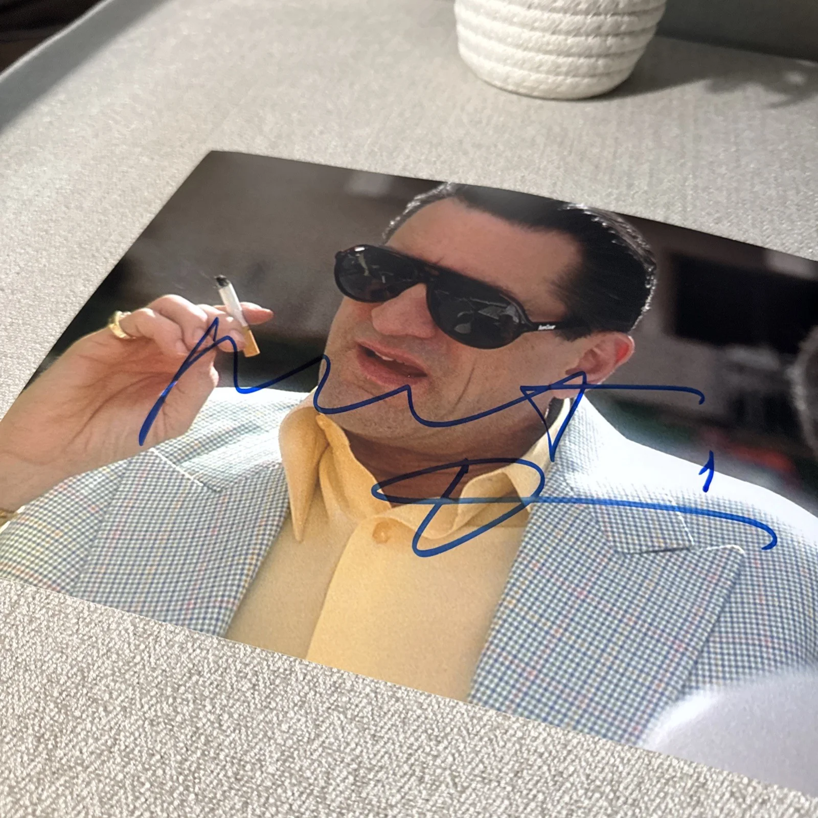 Robert De Niro — Robert DeNiro Signed 8x10 " CASINO " Authentic Autograph w/COA Hologram RARE !!, image 4