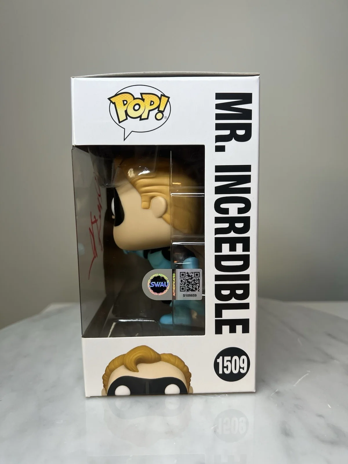Craig T. Nelson — Craig T. Nelson Mr. Incredible Signed Funko Pop SWAU COA, изображение 3
