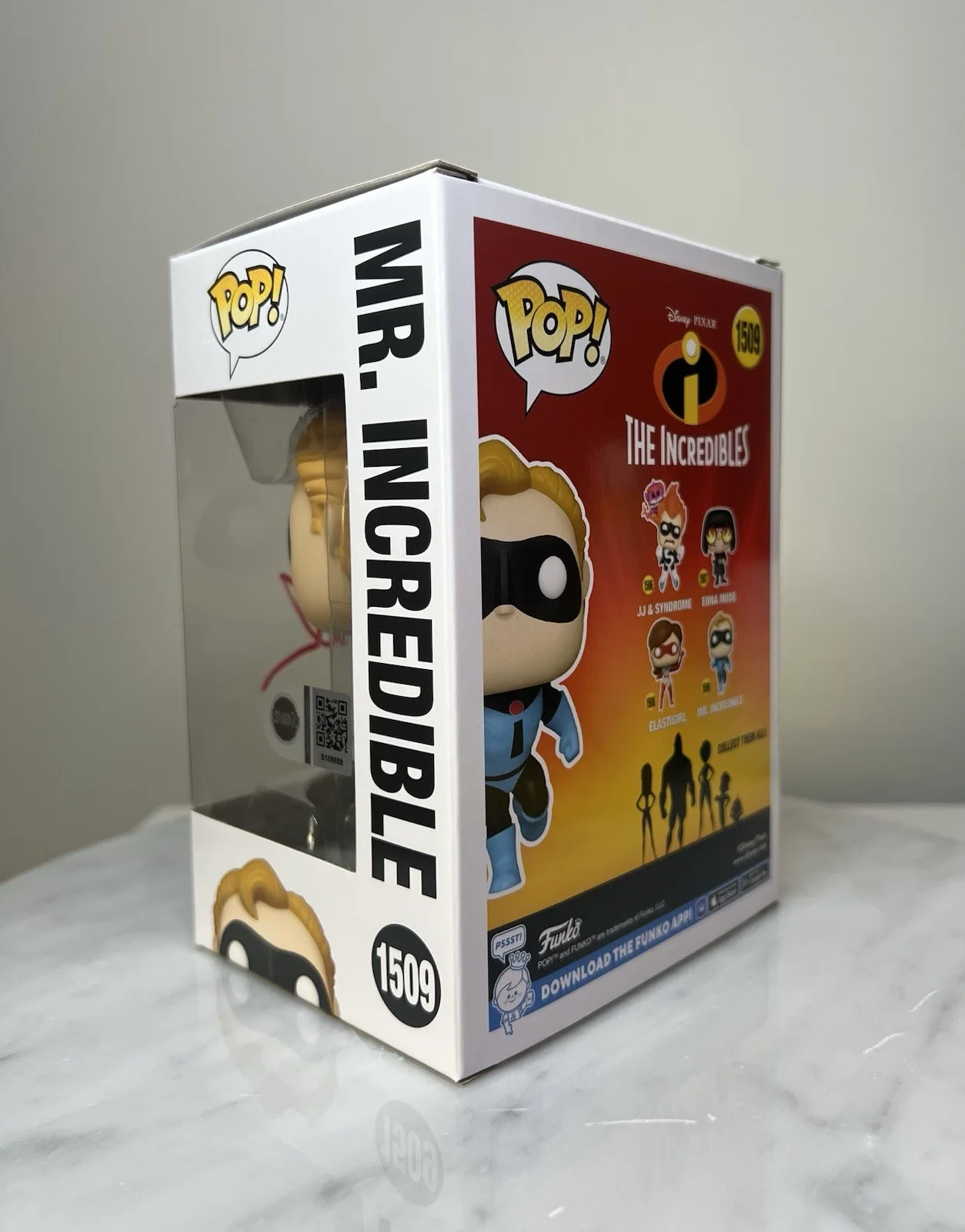 Craig T. Nelson — Craig T. Nelson Mr. Incredible Signed Funko Pop SWAU COA, изображение 4