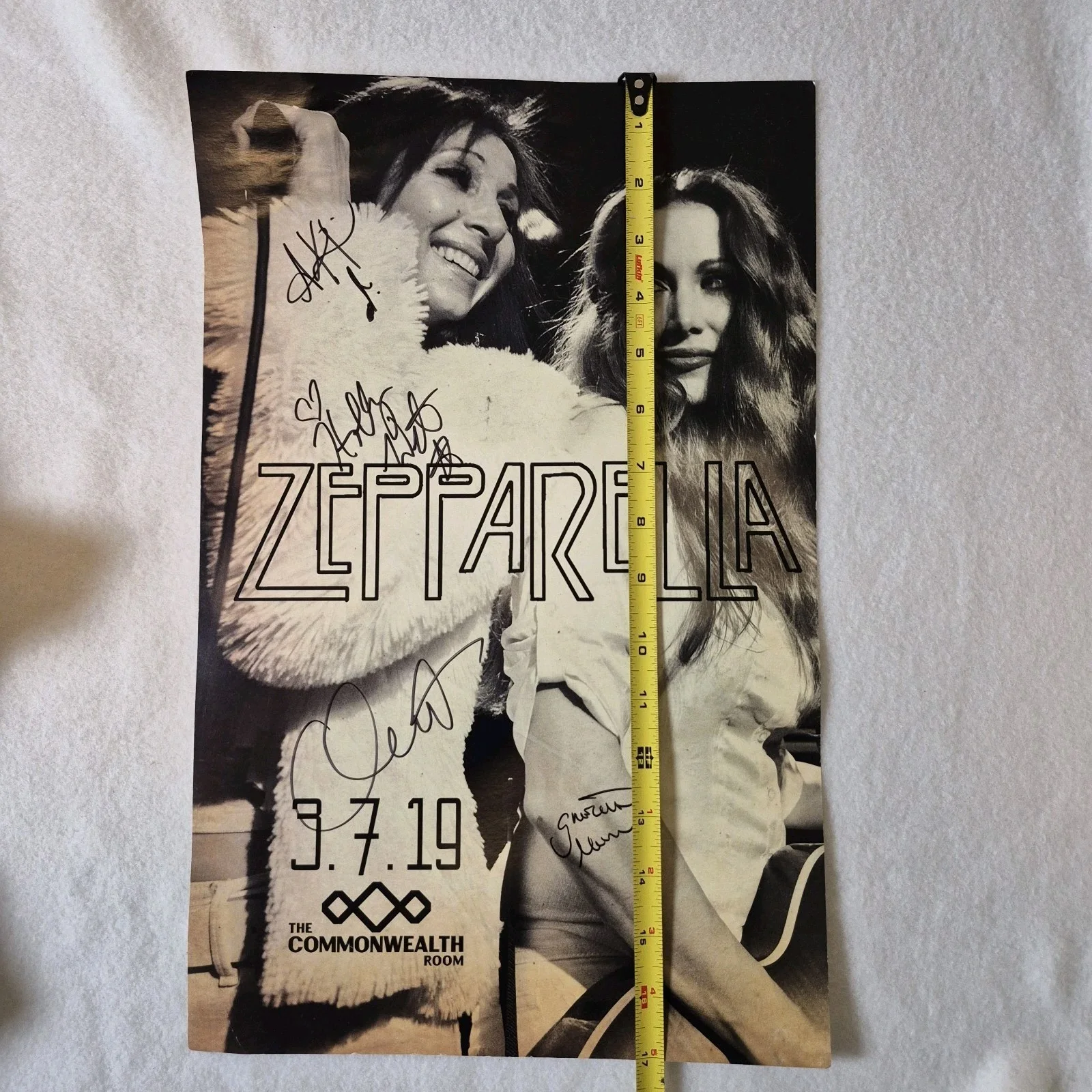 Zepparella Signed Poster 2019 11x17" - Zeppelin Tribute Band, image 3