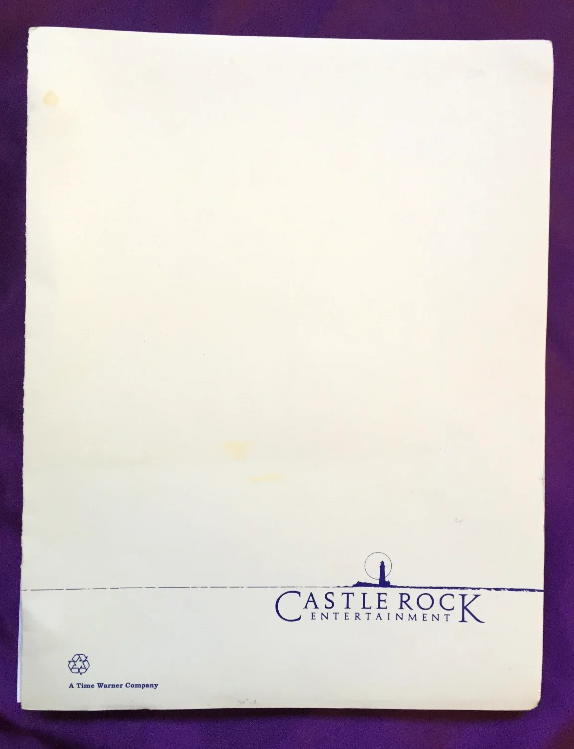 ROB REINER SIGNED - Complete Original Script! - WHEN HARRY MET SALLY, изображение 2