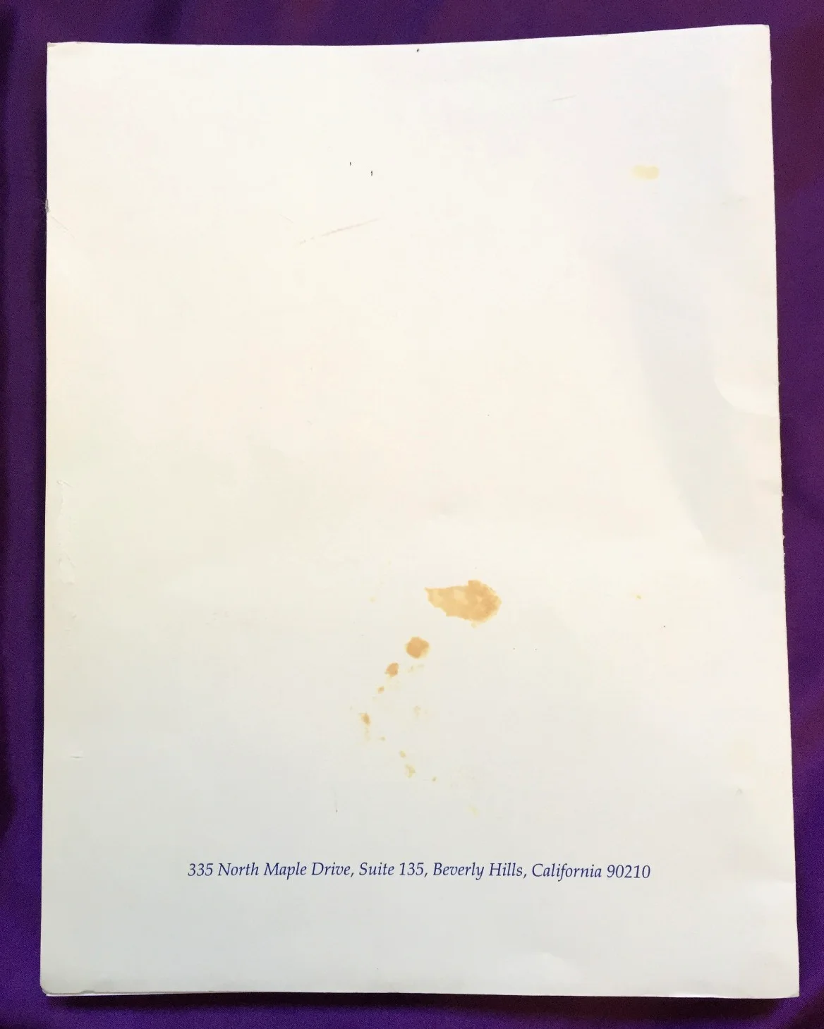 ROB REINER SIGNED - Complete Original Script! - WHEN HARRY MET SALLY, изображение 5