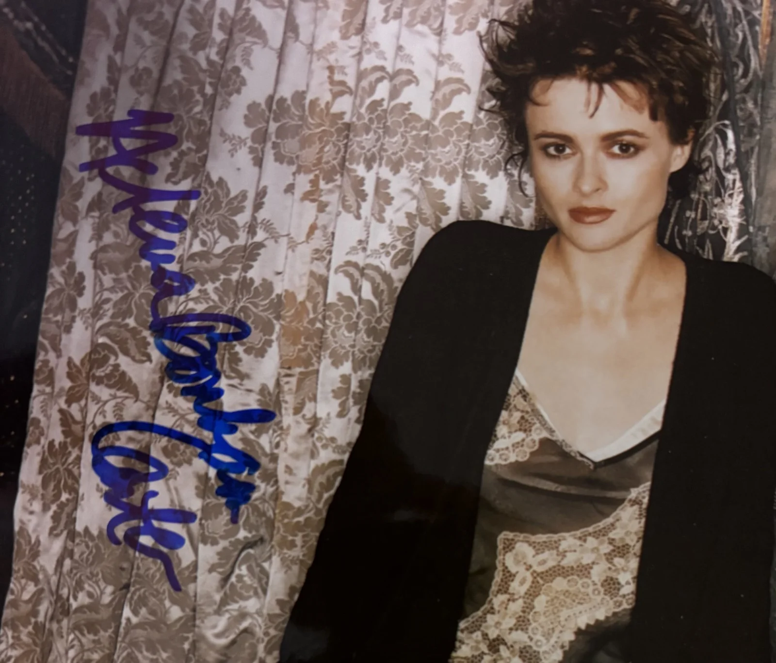 Helena Bonham Carter — Helena Bonham Carter 8x10 signed Photo autographed from "Fight Club" Era 1997, изображение 2