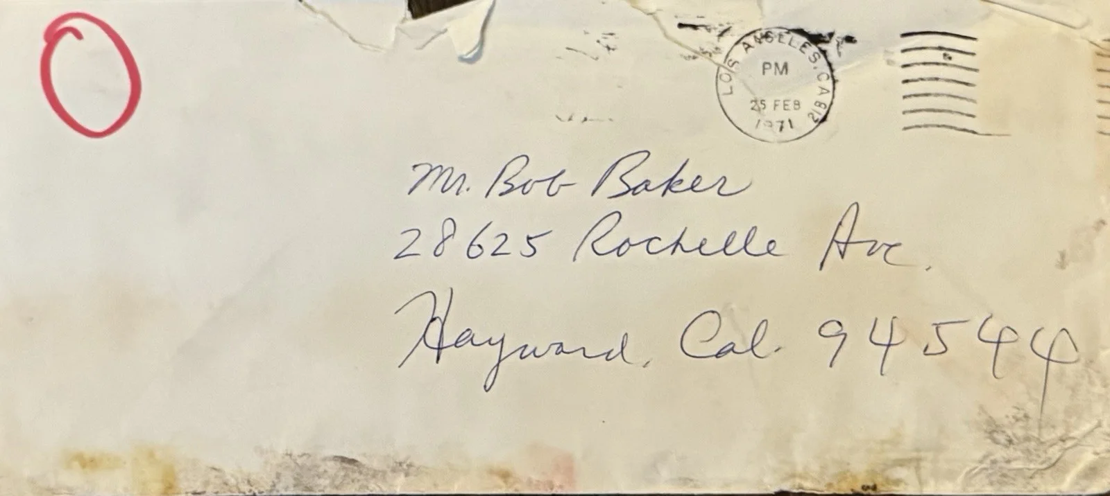 Bruce Lee — Bruce Lee * ACOA * Handwritten Envelope Signed Autograph Martial Arts Legend, image 2
