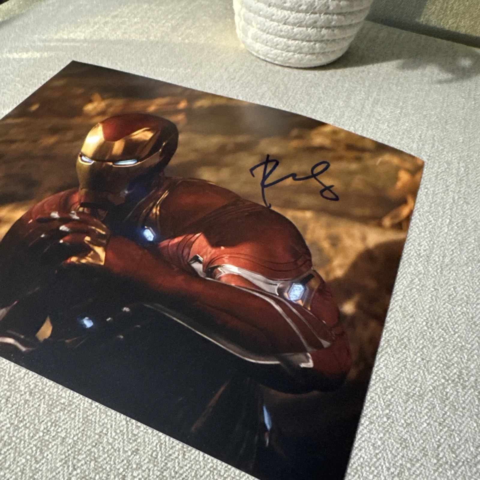 Robert Downey Jr Signed Photo Autographed Tony Stark " Iron Man " w/COA & Proof, image 3