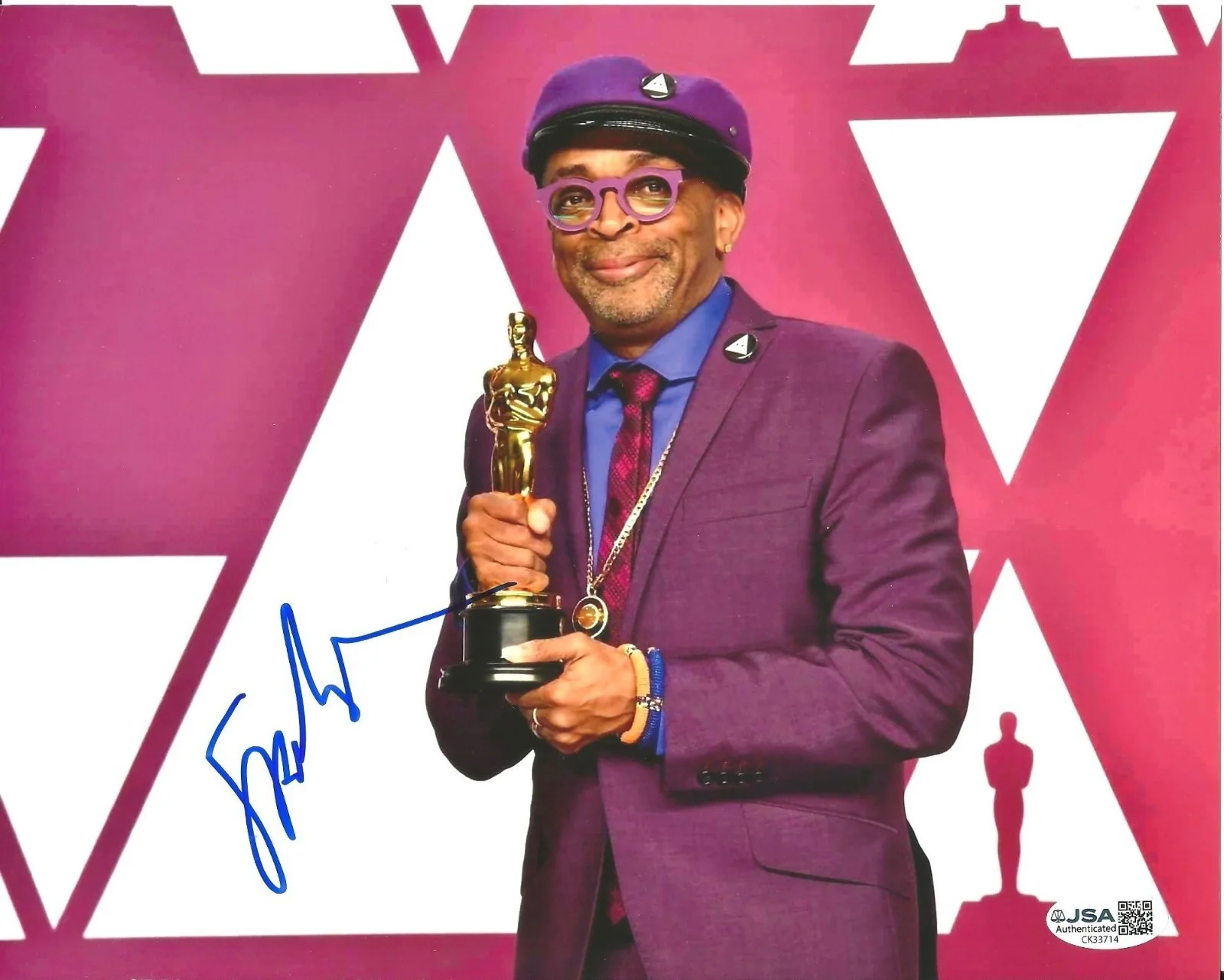 Spike Lee — Spike Lee Signed Auto 8x10 Photo JSA COA, image 2