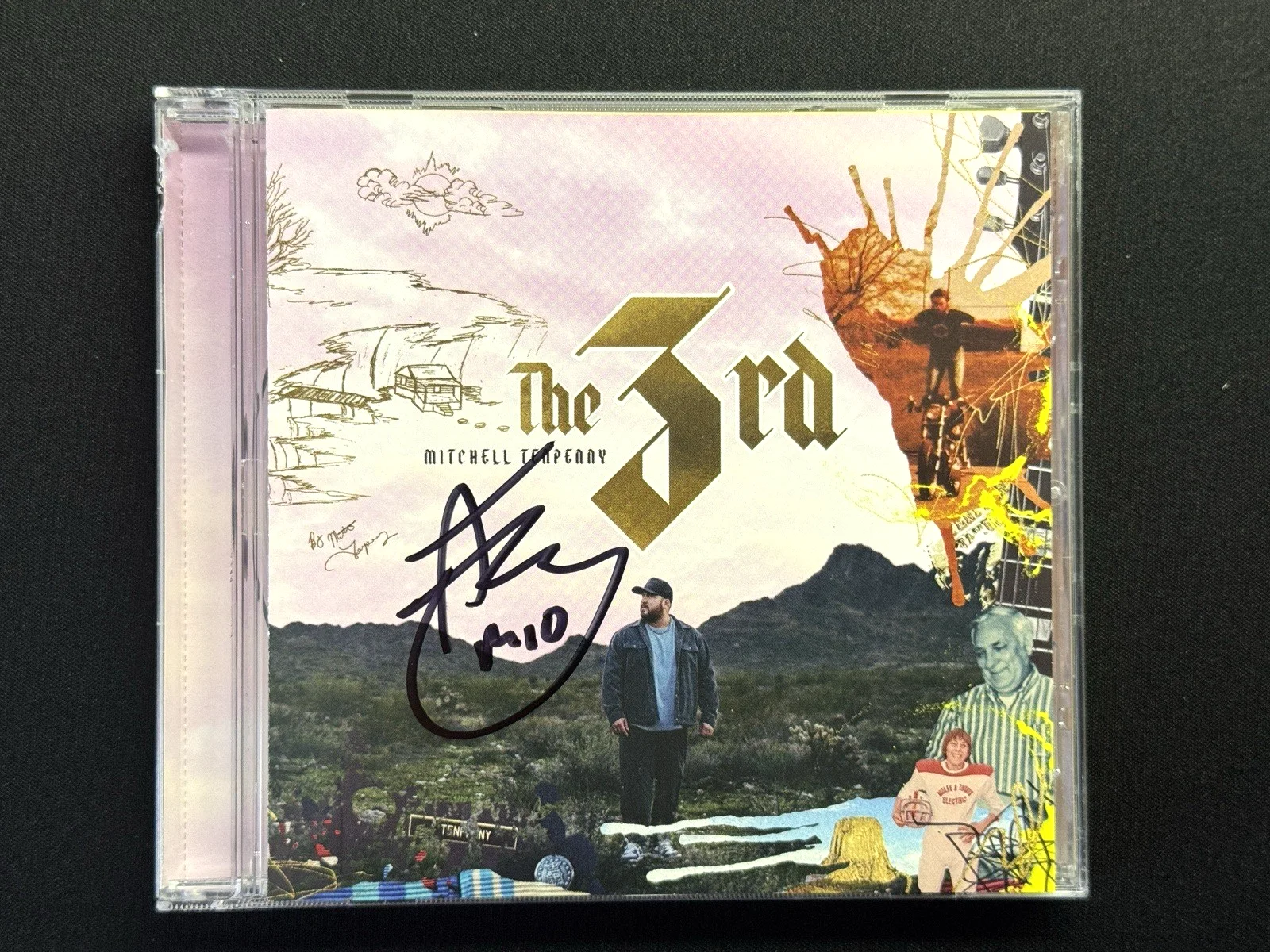 MITCHELL TENPENNY Signed Autograph CD 'The 3rd' Autographed Country Music, image 2