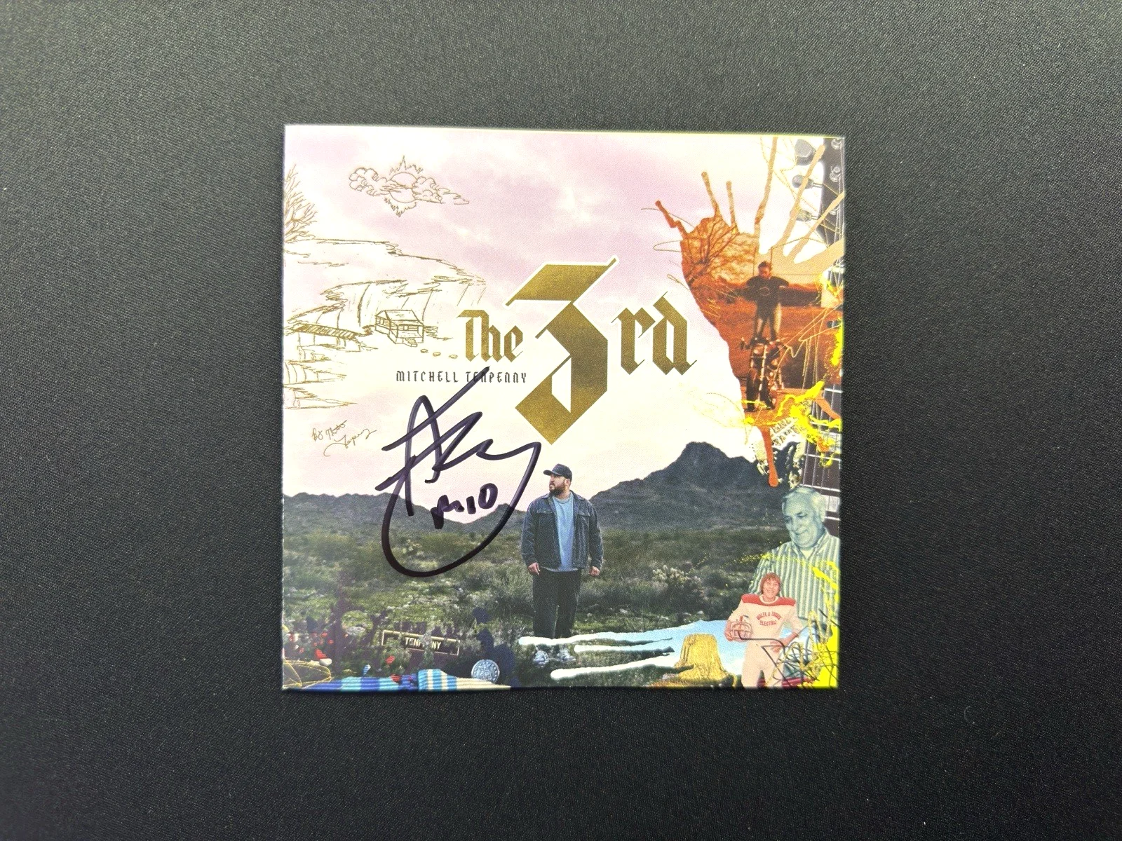MITCHELL TENPENNY Signed Autograph CD 'The 3rd' Autographed Country Music, image 3