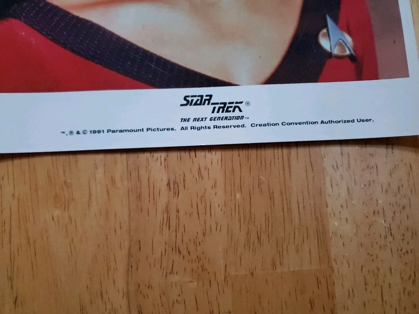 Marina Sirtis — Counselor Deanna Troi Star Trek Marina Sirtis AUTOGRAPHED 8 x 10 Picture, изображение 3