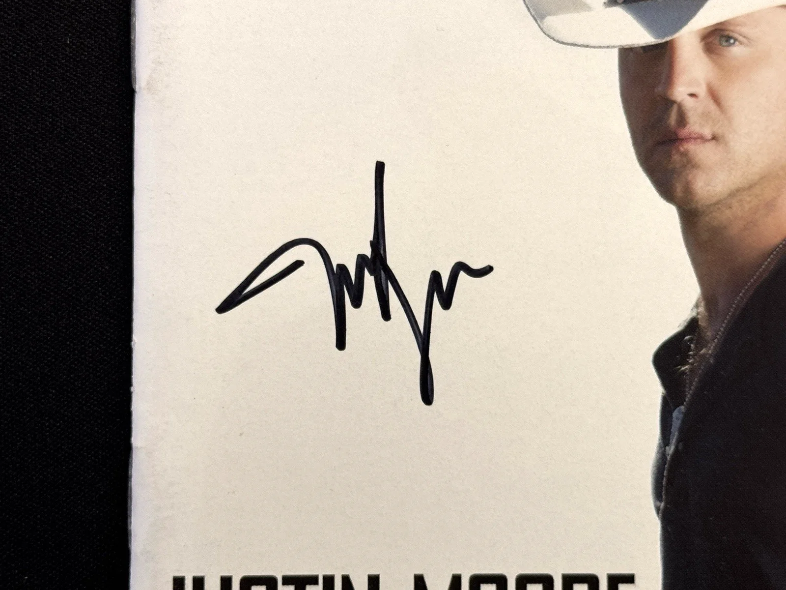 JUSTIN MOORE Signed Autograph "Kinda Don't Care" CD autographed Country Music, image 5