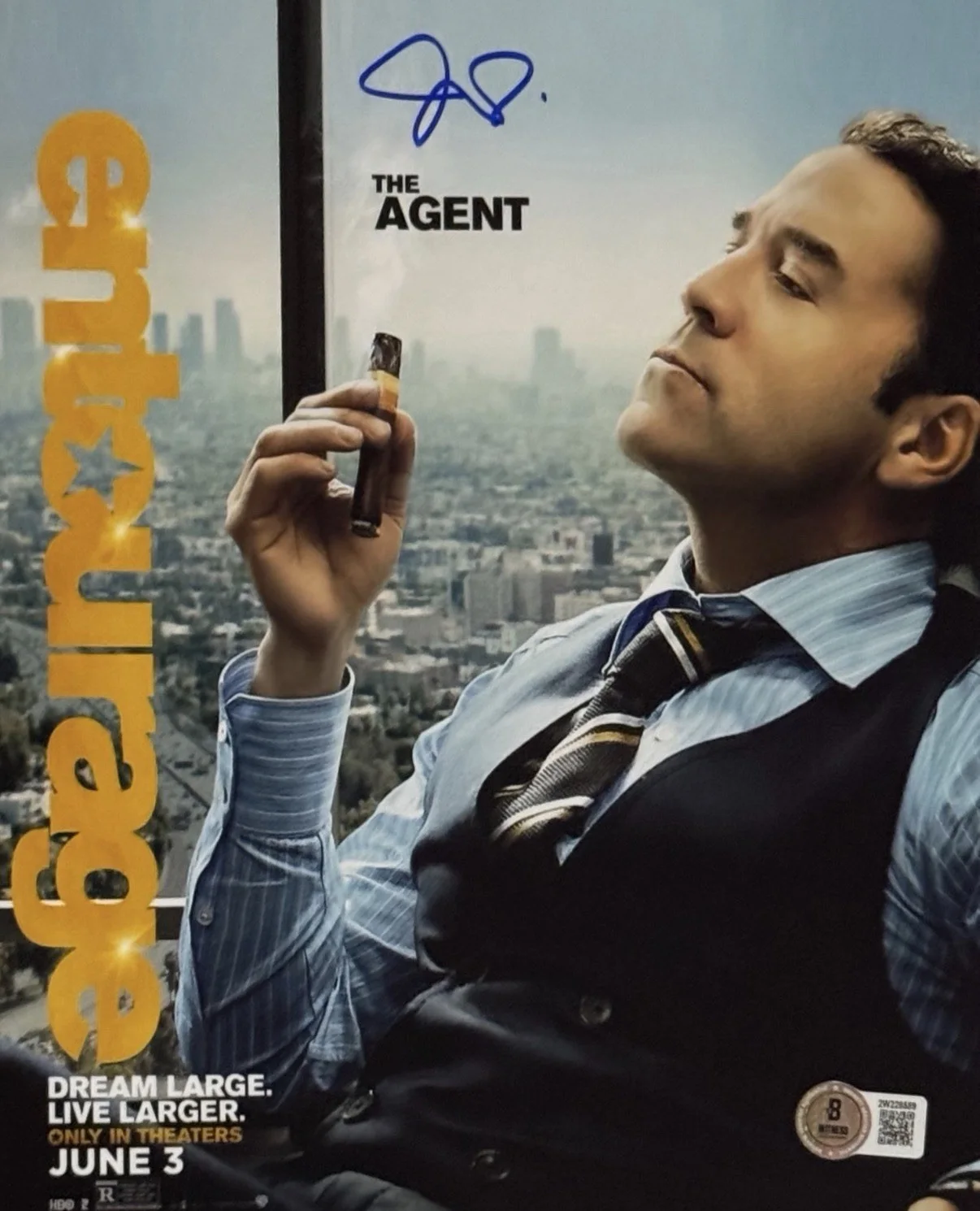 Jeremy Piven — Jeremy Piven Autographed 8x10 | Entourage | Beckett