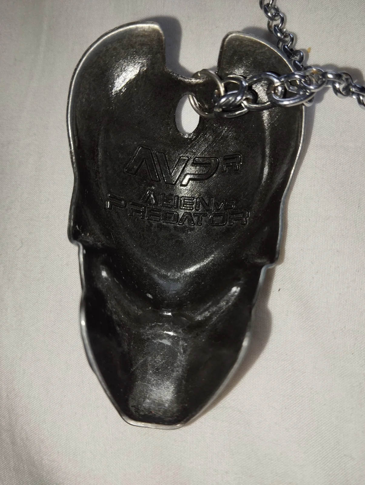 AVP Predator Helmet Necklace Pendant Stainless Steel with Chain Gift Idea, изображение 5