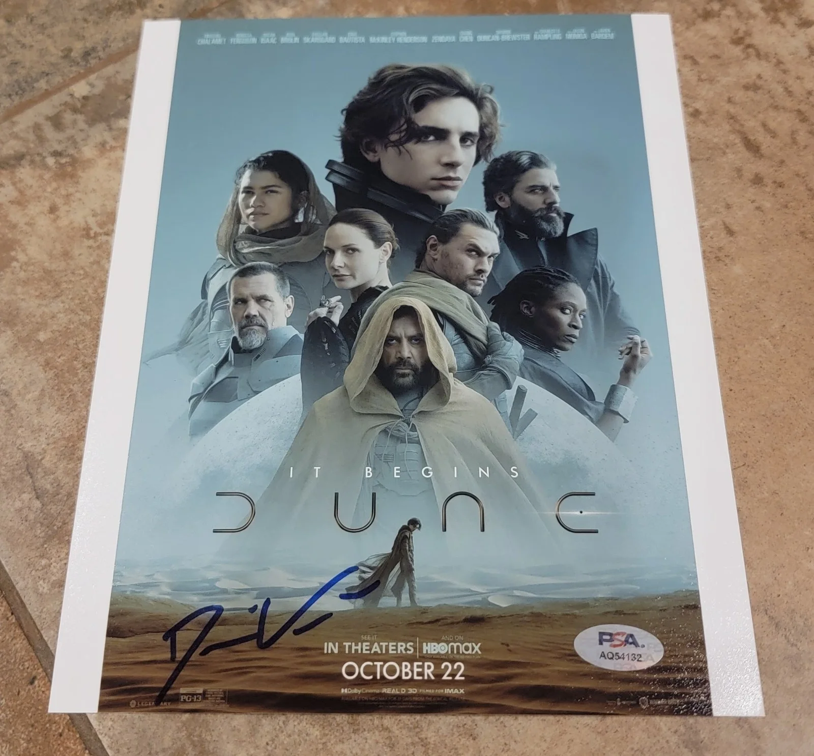 Denis Villeneuve — Denis Villeneuve signed 8x10 photo autograph PSA DNA director Dune