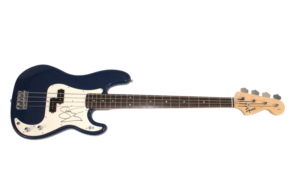Sting — Sting The Police Signed Autograph Squier Fender Electric Bass Guitar Beckett COA, изображение 2