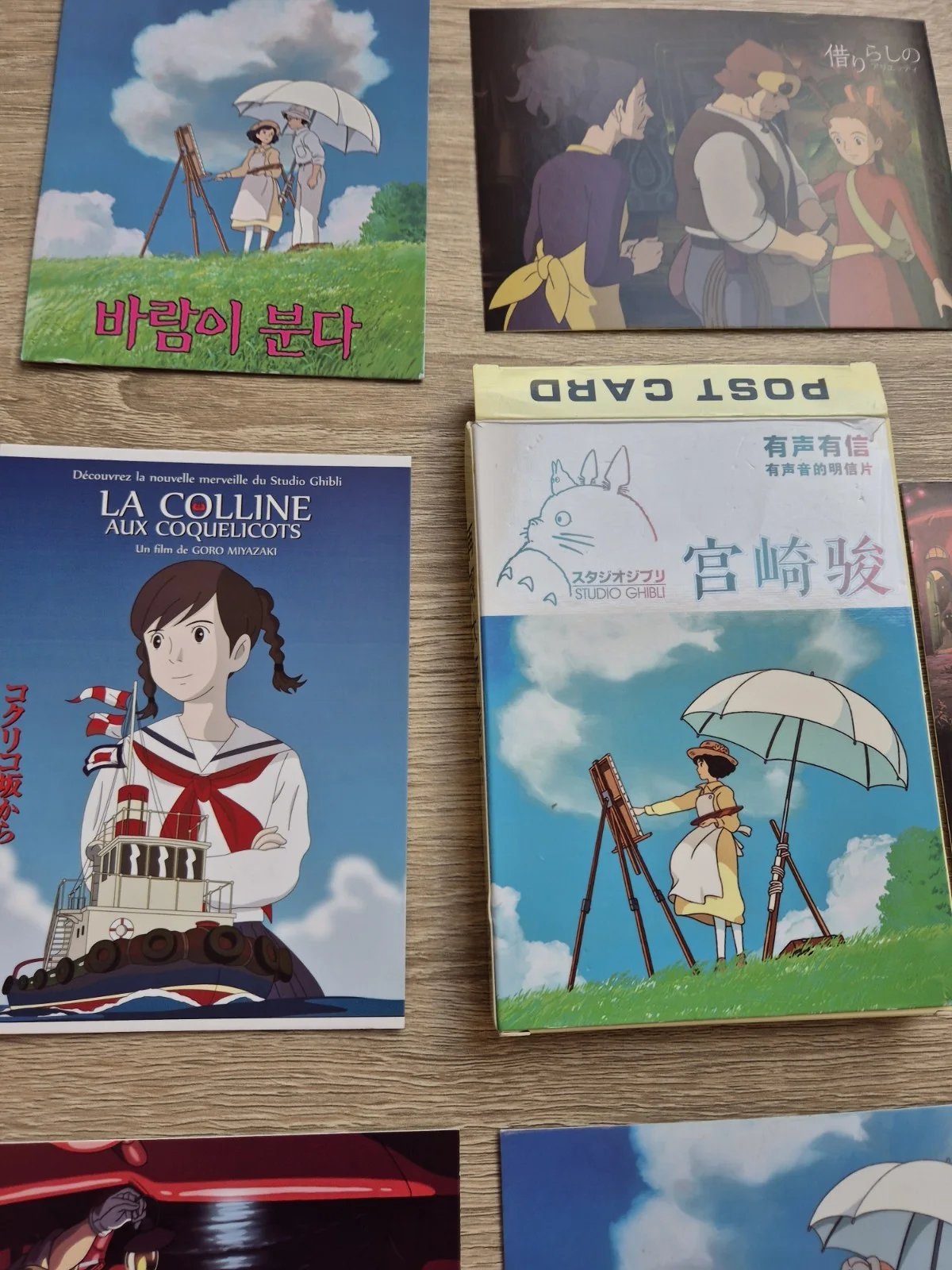 STUDIO GHIBLI The Wind Rises Postcard set. 28 cards. Japan art artworks., изображение 3