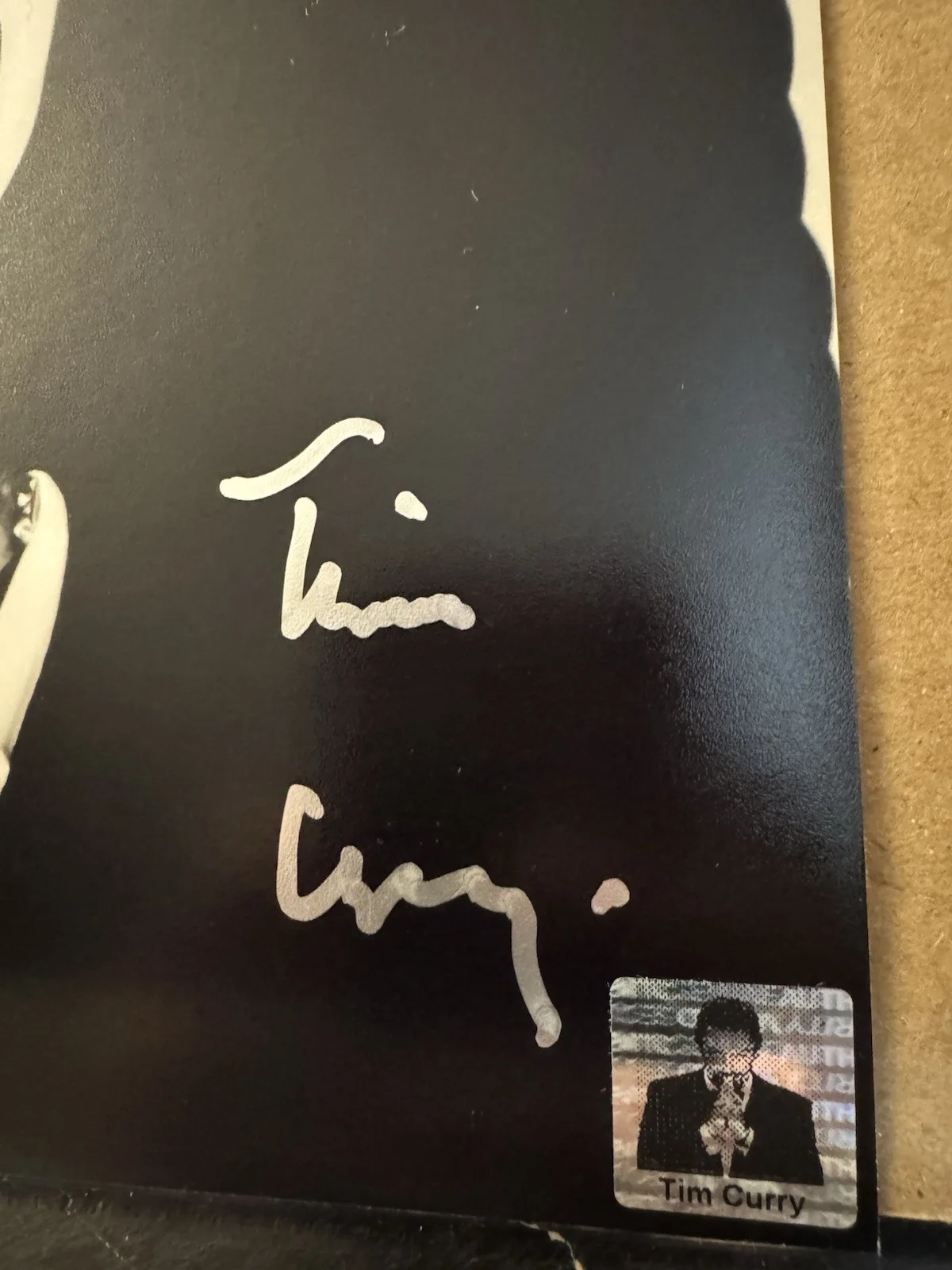 Tim Curry — Tim Curry Signed 8x10 photo Rocky Horror Studio Photo Autograph OCC Marketing, image 2