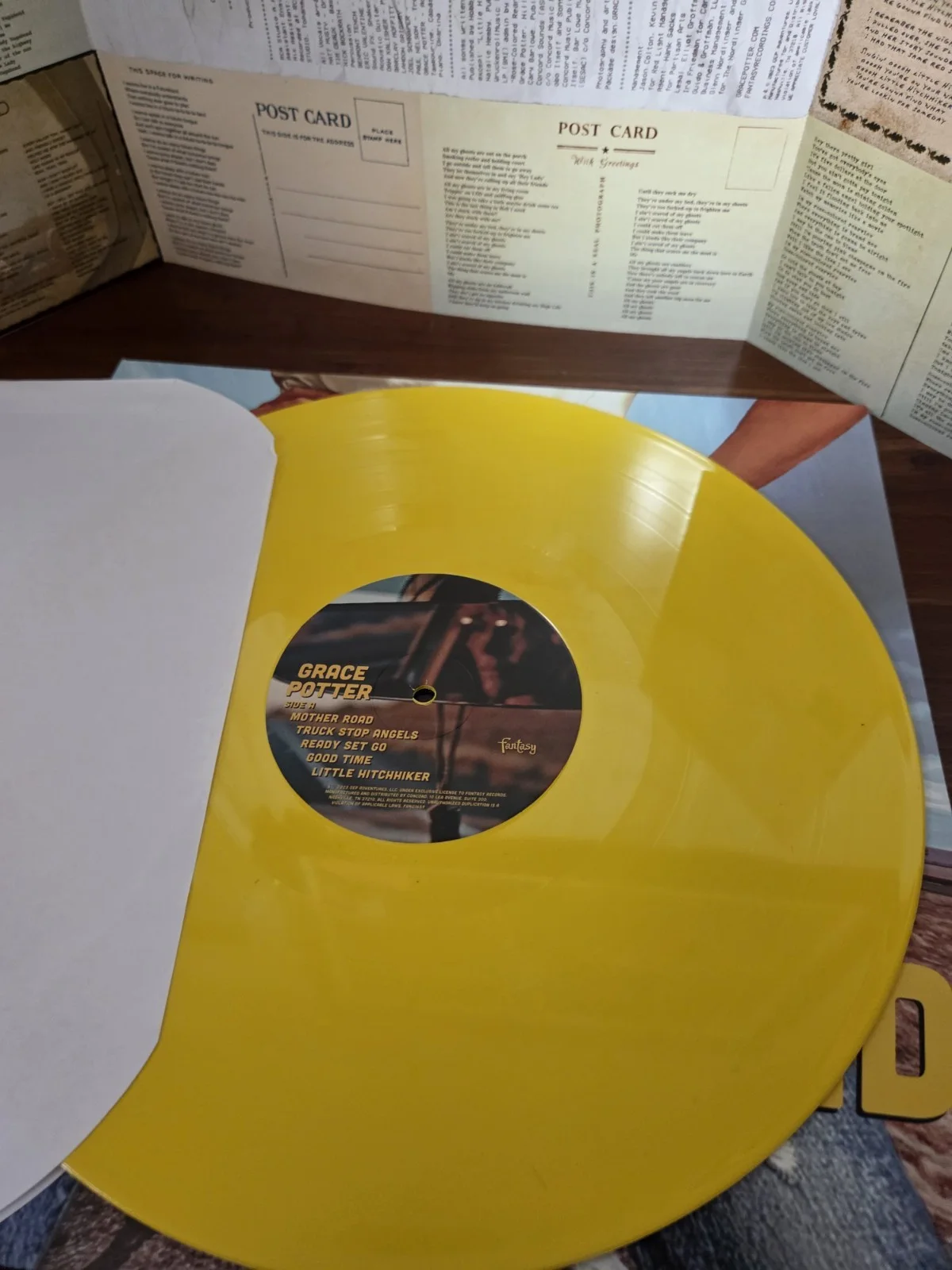 Grace Potter Mother Road Signed Autographed Record Original Music Collectible, изображение 5
