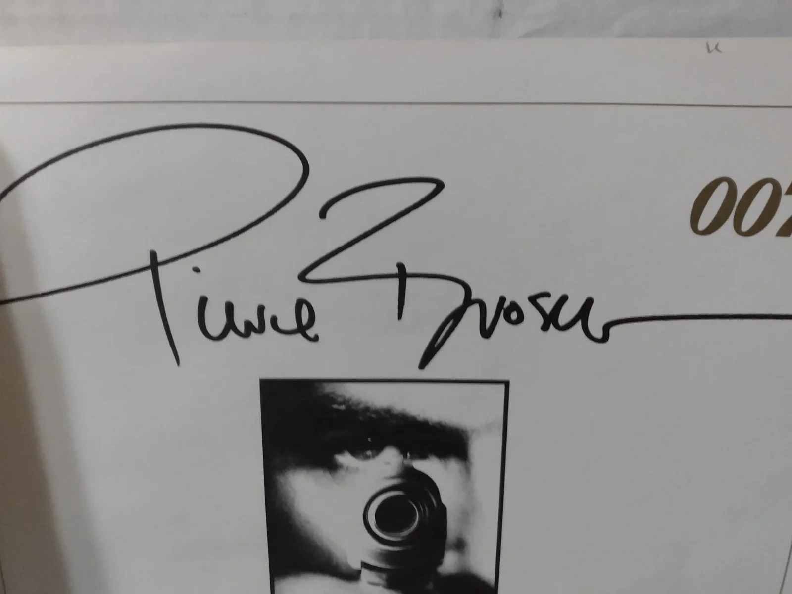 James Bond Signed Brosnan Janssen Scorupco Script 007, image 3