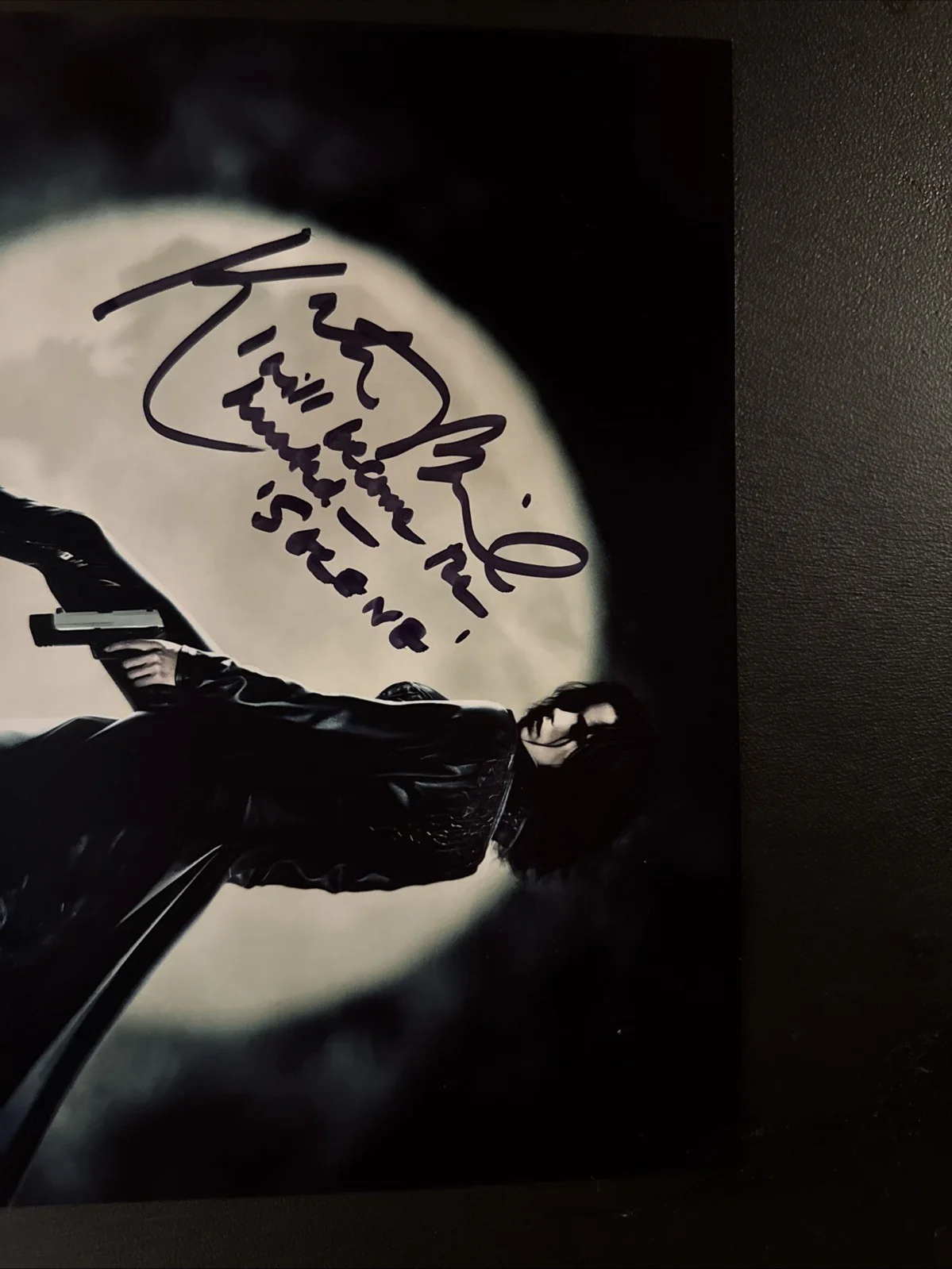 Kate Beckinsale Signed 11x17 Underworlds Poster With Inscriptions JSA/CA LOA, изображение 5