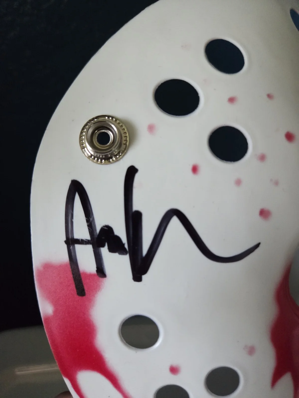 Ari Lehman — Ari Lehman Autographed Friday The 13th Kill For Mother Mask, изображение 2