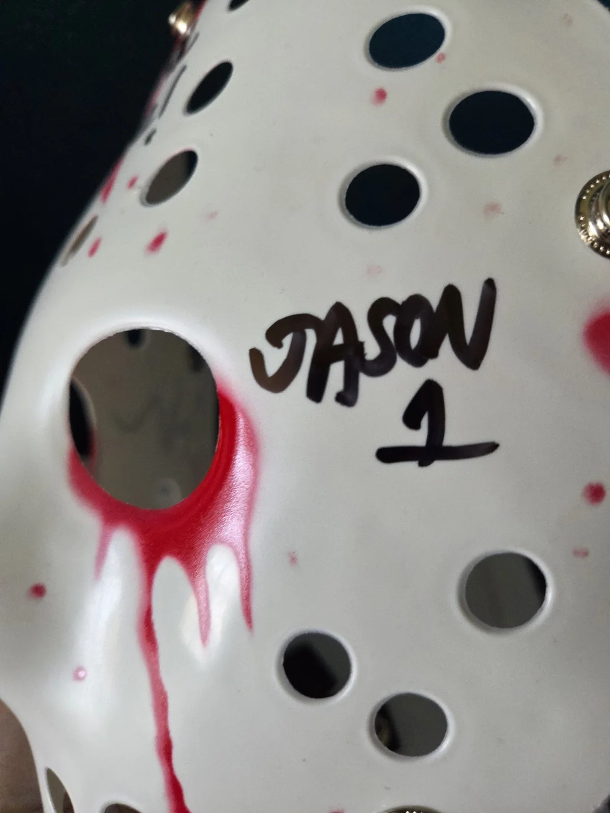 Ari Lehman — Ari Lehman Autographed Friday The 13th Kill For Mother Mask, изображение 3