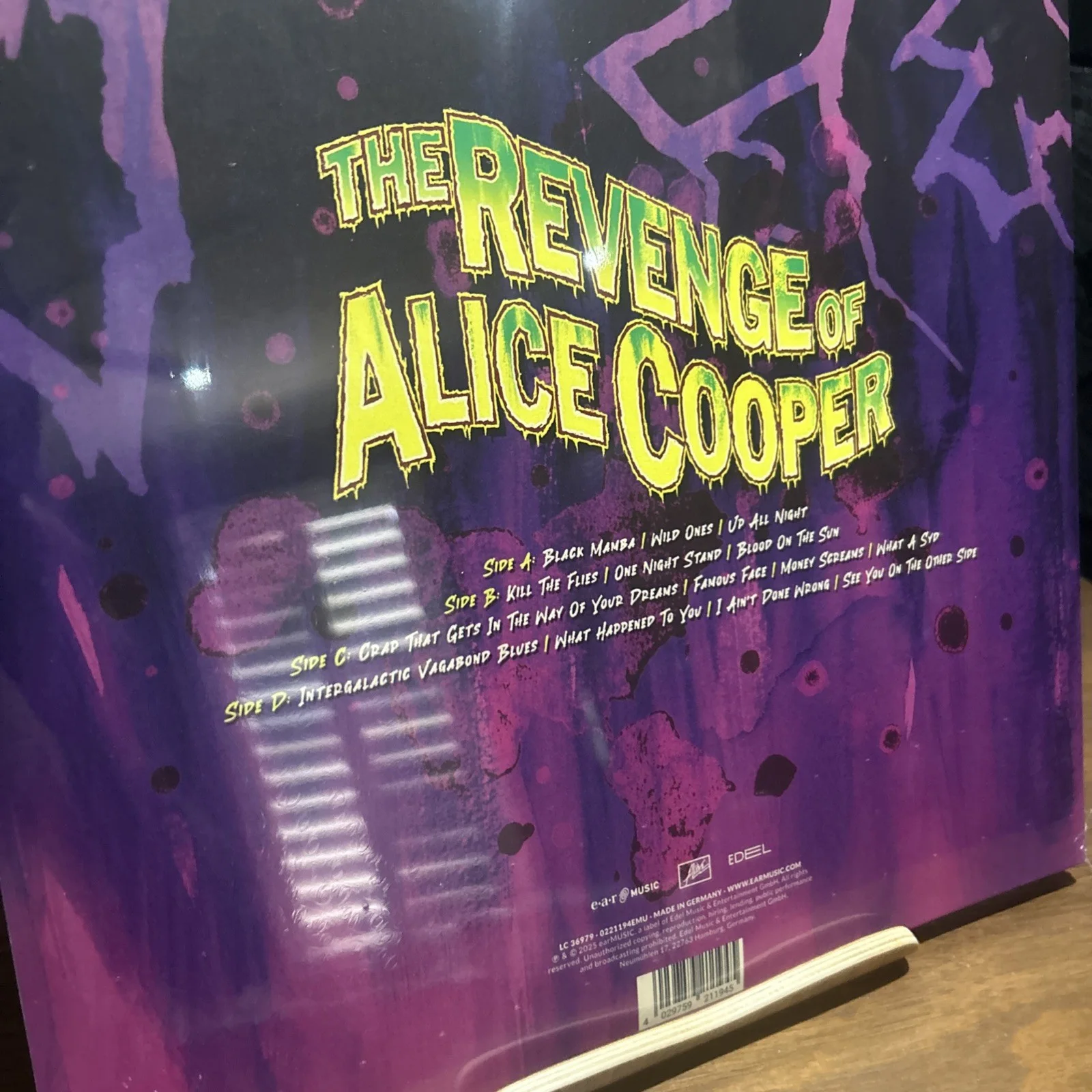 Alice Cooper - Revenge Of RECORD STORE DAY 2026 RSD LP Picture Disc Vinyl, изображение 2