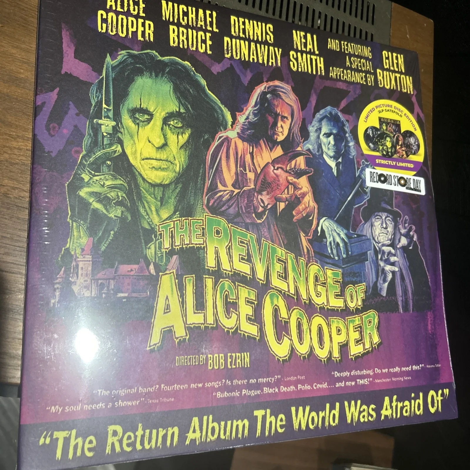 Alice Cooper - Revenge Of RECORD STORE DAY 2026 RSD LP Picture Disc Vinyl, изображение 5