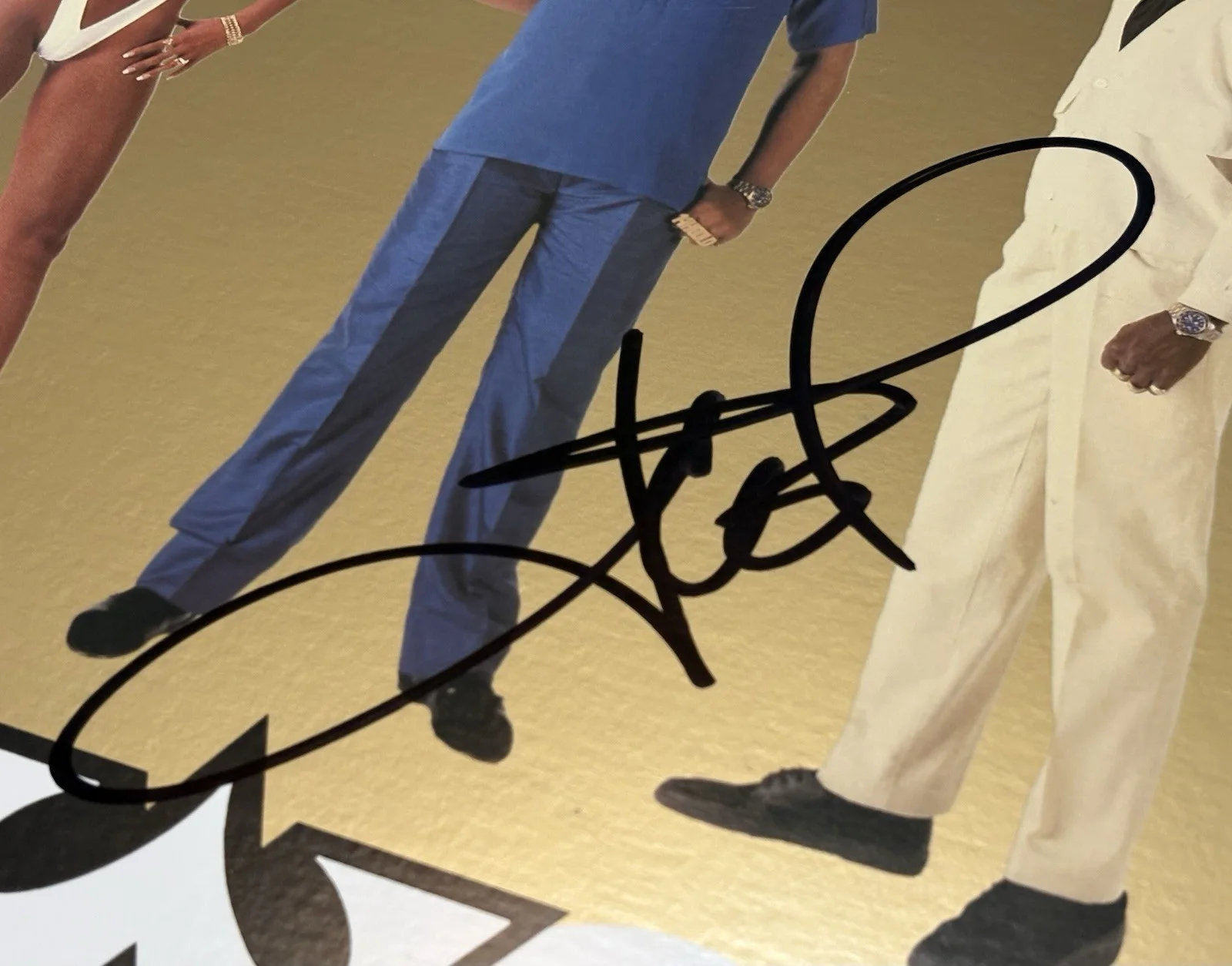 Ice T Autographed Vinyl🎤Power🎤Gold Cover🎤, image 2