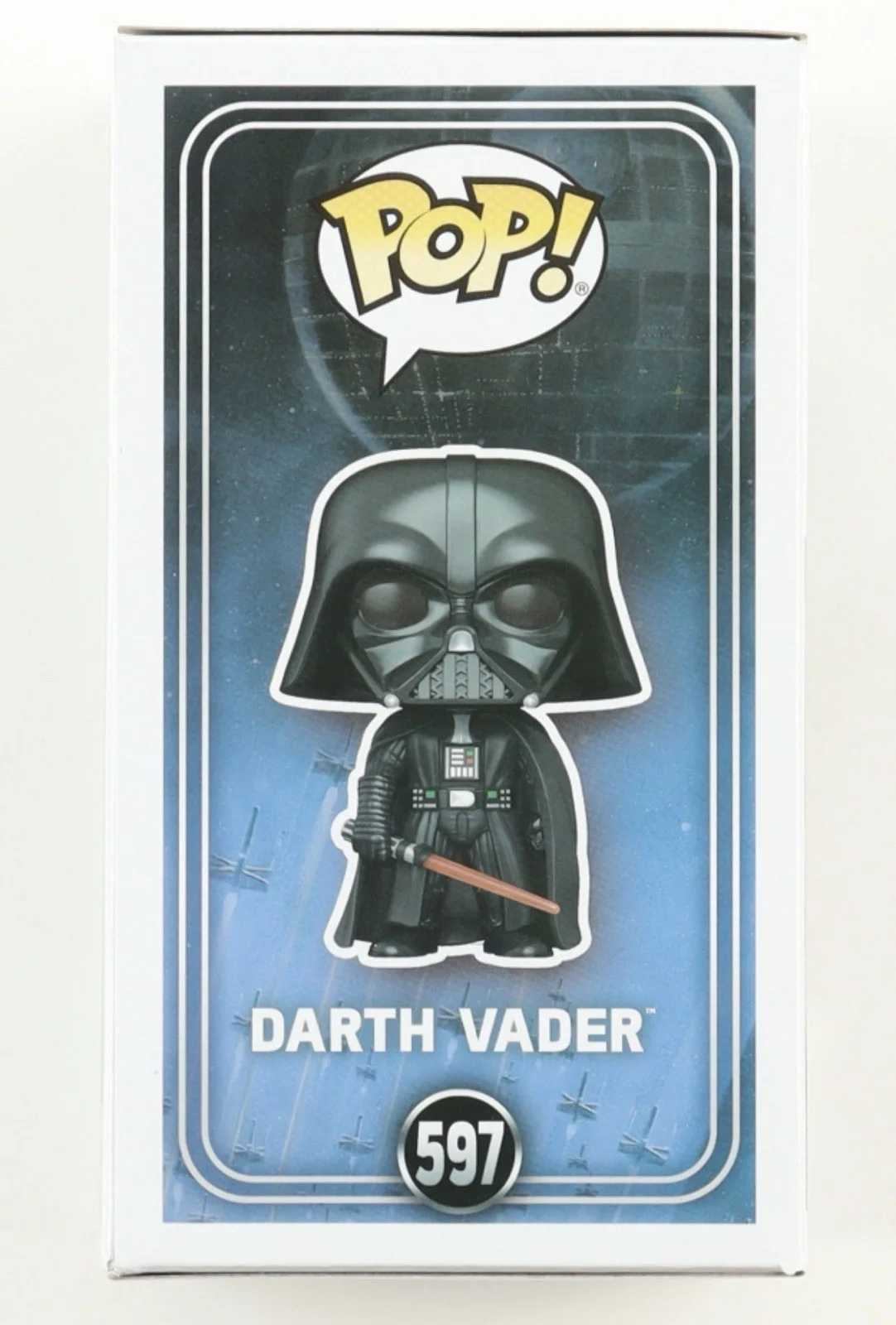 HAYDEN CHRISTENSEN — HAYDEN CHRISTENSEN signed DARTH VADER FUNKO POP FIGURE #597 w/ COA PSA AQ68401, изображение 3
