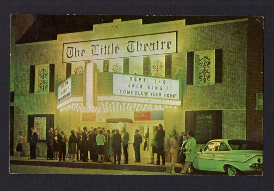 Butterfly McQueen — Butterfly McQueen signed postcard SHOW BOAT 1967 THE LITTLE THEATRE Sullivan IL, изображение 2