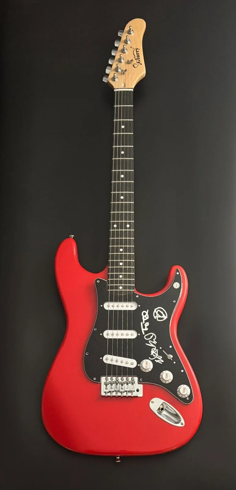 GFA Dustin Kensure x3 Band * THRICE * Signed Electric Guitar PROOF COA, изображение 4