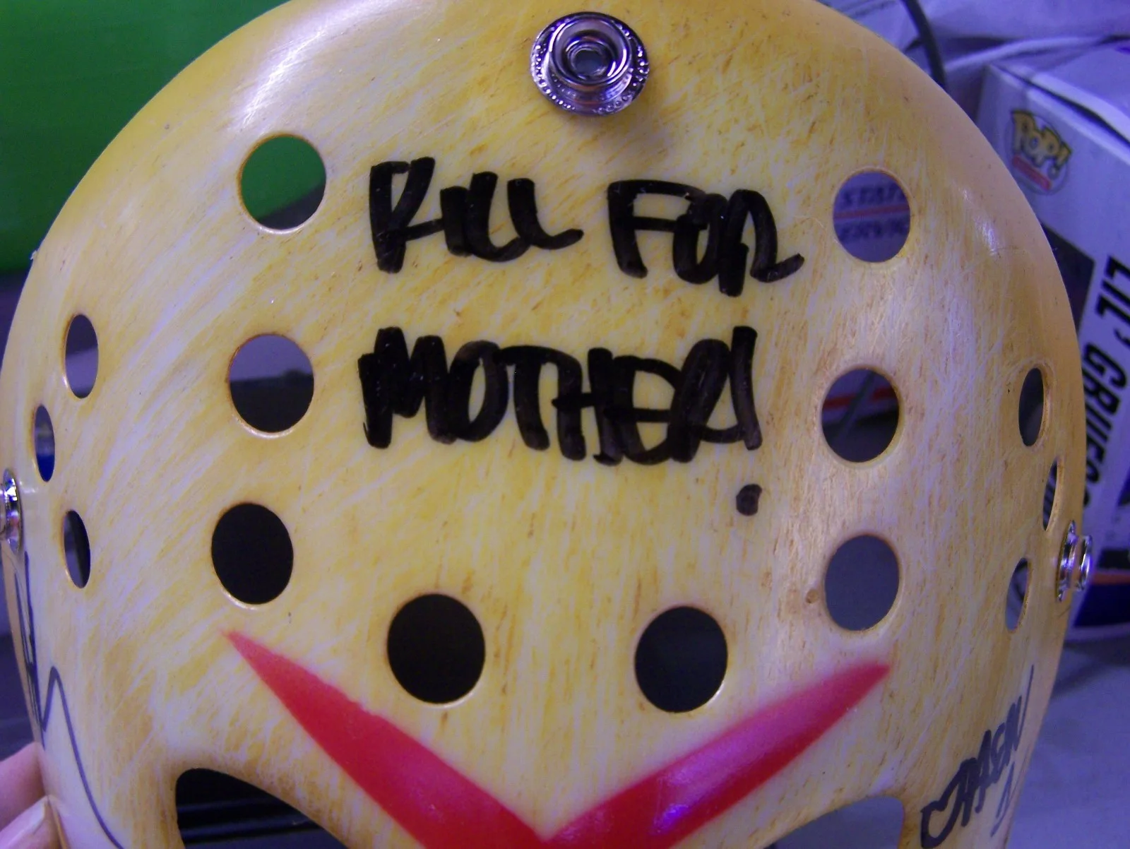 Ari Lehman — Ari Lehman Autographed Friday The 13th Kill For Mother Mask, изображение 5