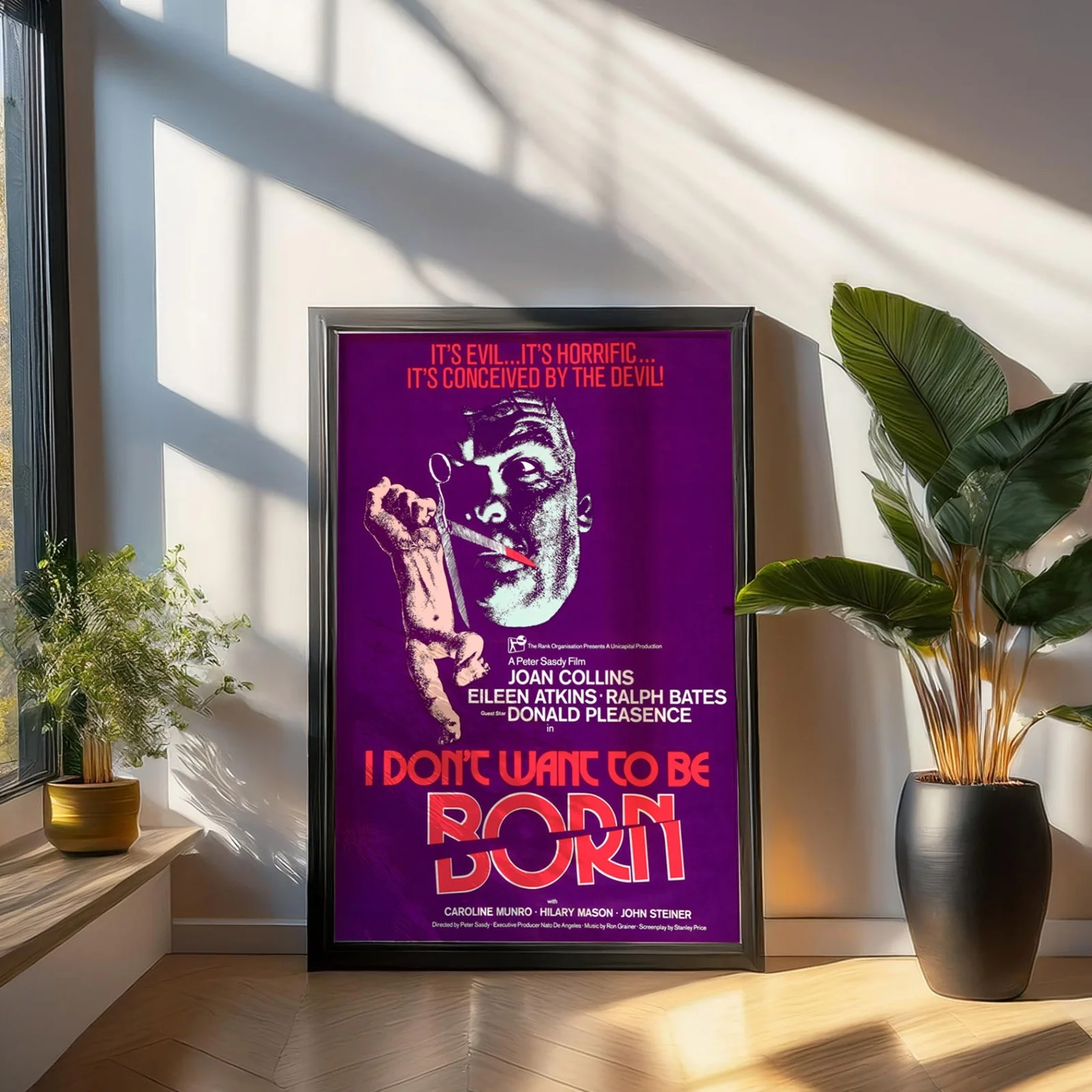 I Don't Want to Be Born - 1975 Horror Drama Restored 27.2" x 41" US One Sheet, изображение 3