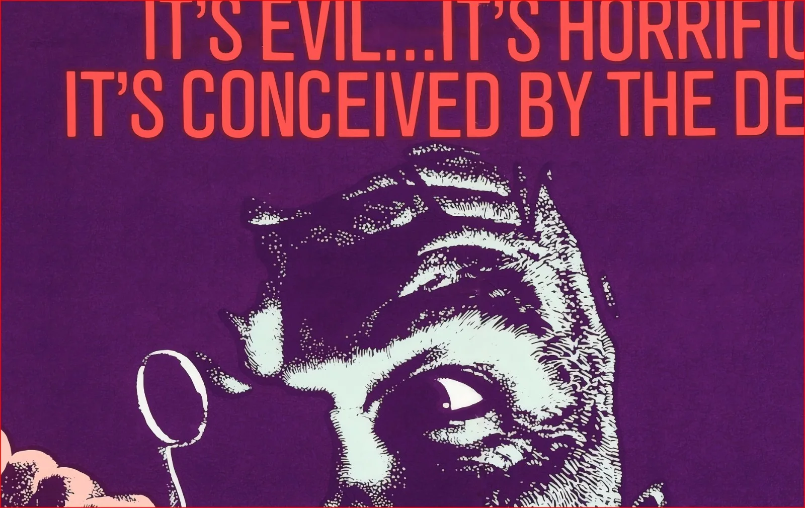 I Don't Want to Be Born - 1975 Horror Drama Restored 27.2" x 41" US One Sheet, изображение 4