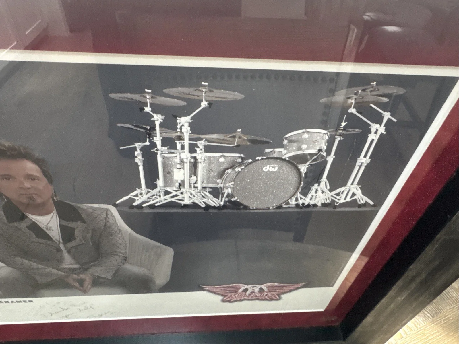 Joey Kramer Founding Drummer For Aerosmith Signed To Mr Don Bronstein., image 4