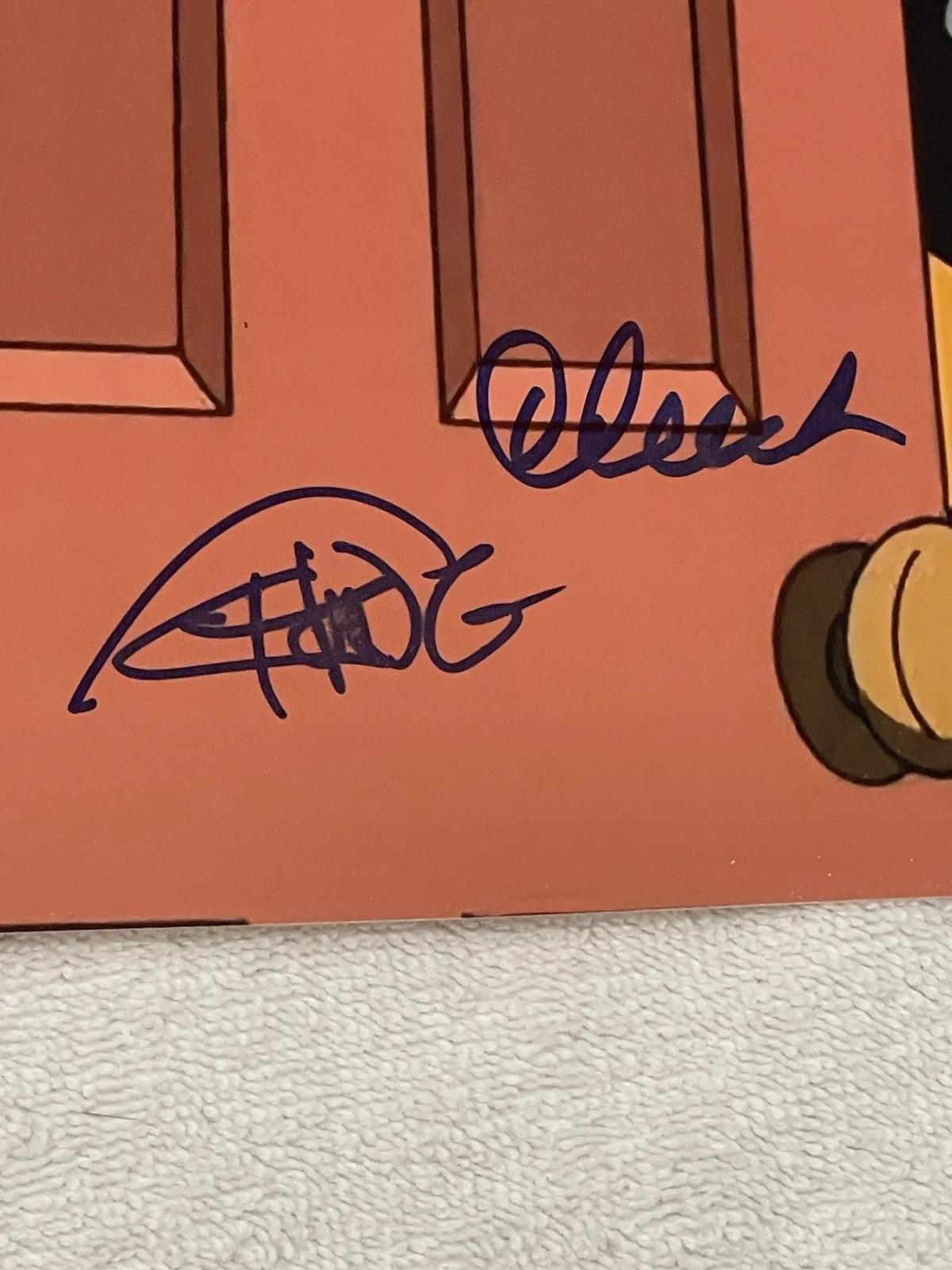 Cheech, Chong — Cheech and Chong Autographed Signed 111x14 Photo - Simpsons - JSA Certified, изображение 3