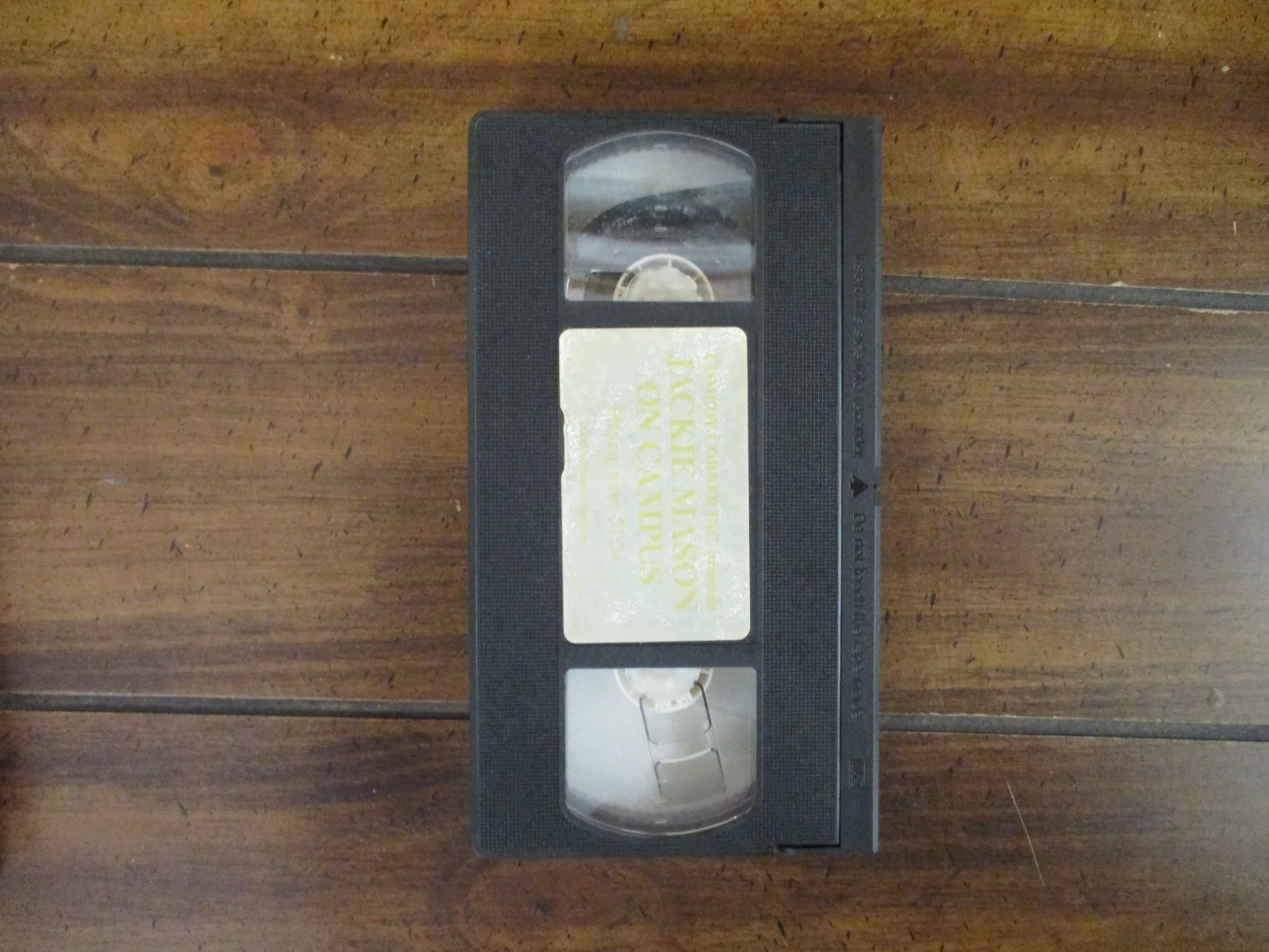 JACKIE MASON ("LIVE FROM OXFORD UNIVERSITY") Signed 1993 VHS Cover, изображение 4